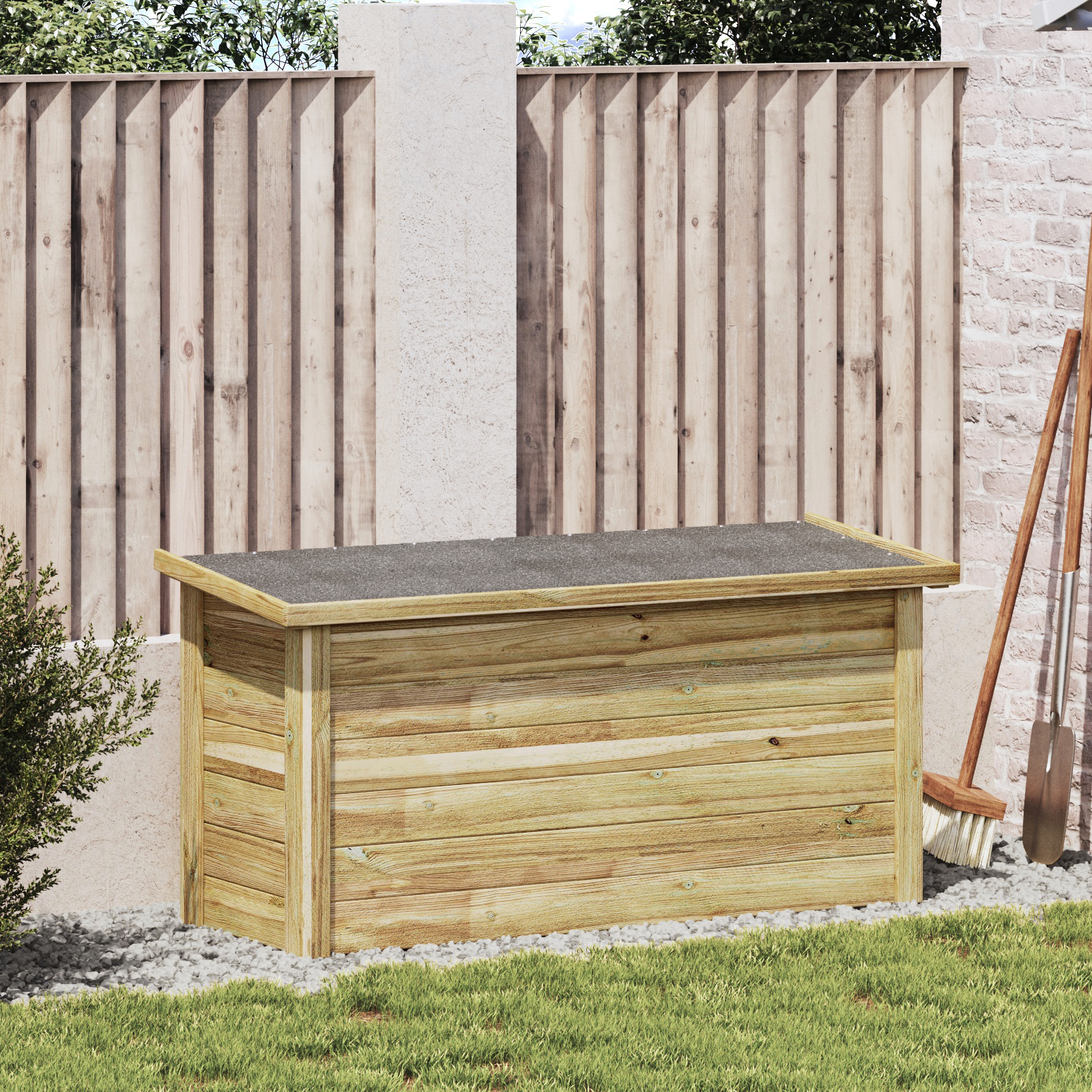 ladustamisbox 44x119x57 cm impregnated Wood Pine