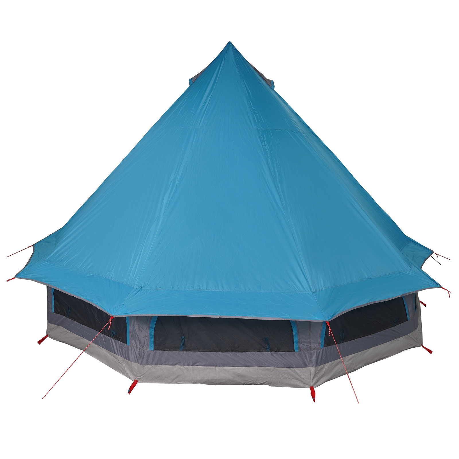 Perhe Teltta Tipi Sininen 6-Hengen Vedenpitävä - Image 8