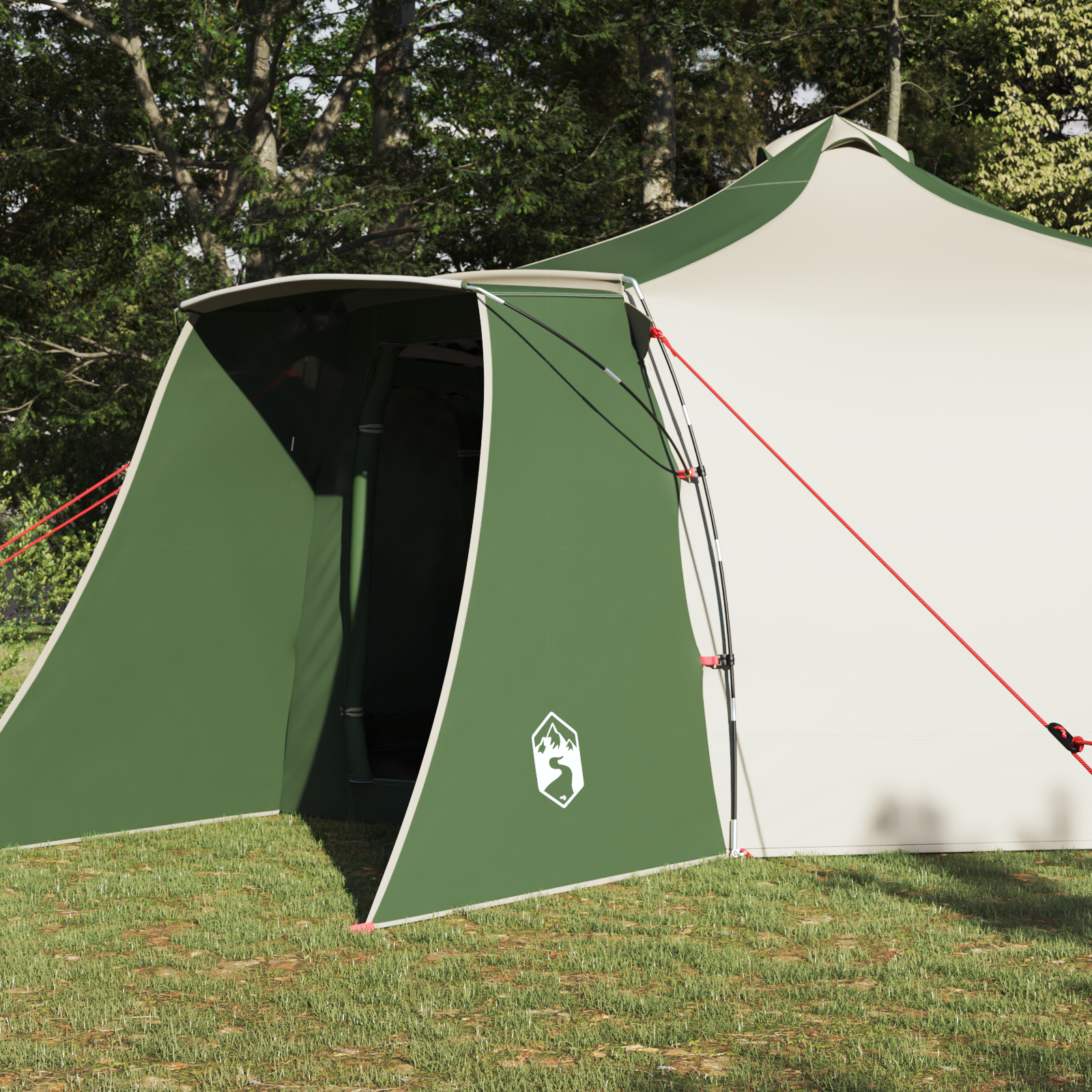 Perheteltta Tipi Vihreä 8-Hengen Vedenkestävä - Image 5