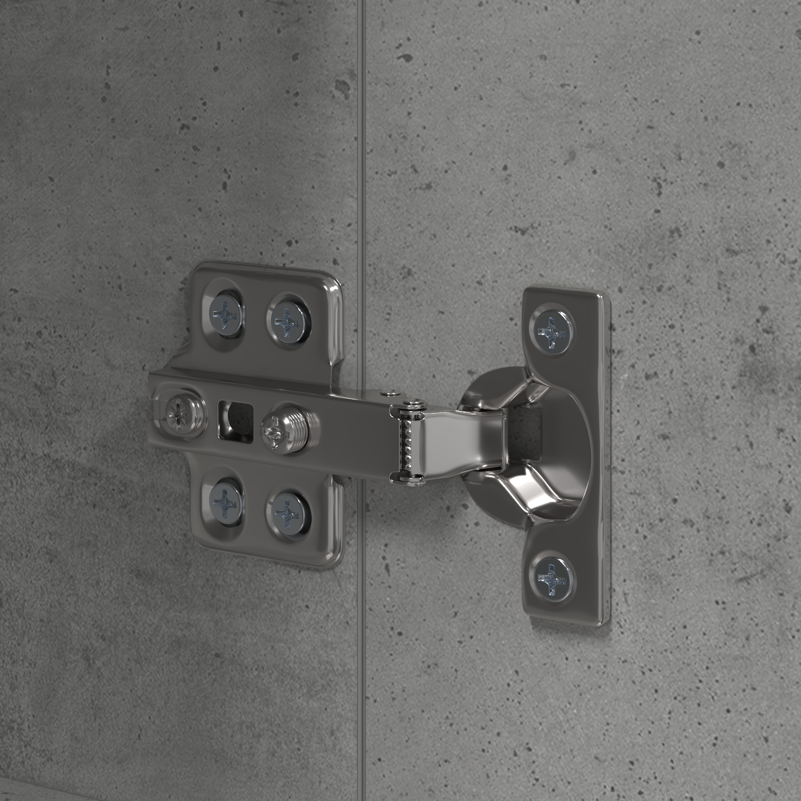 Dulap de Bucătărie Gri Beton 35x50x180 cm Lemn Îngineresc [11]