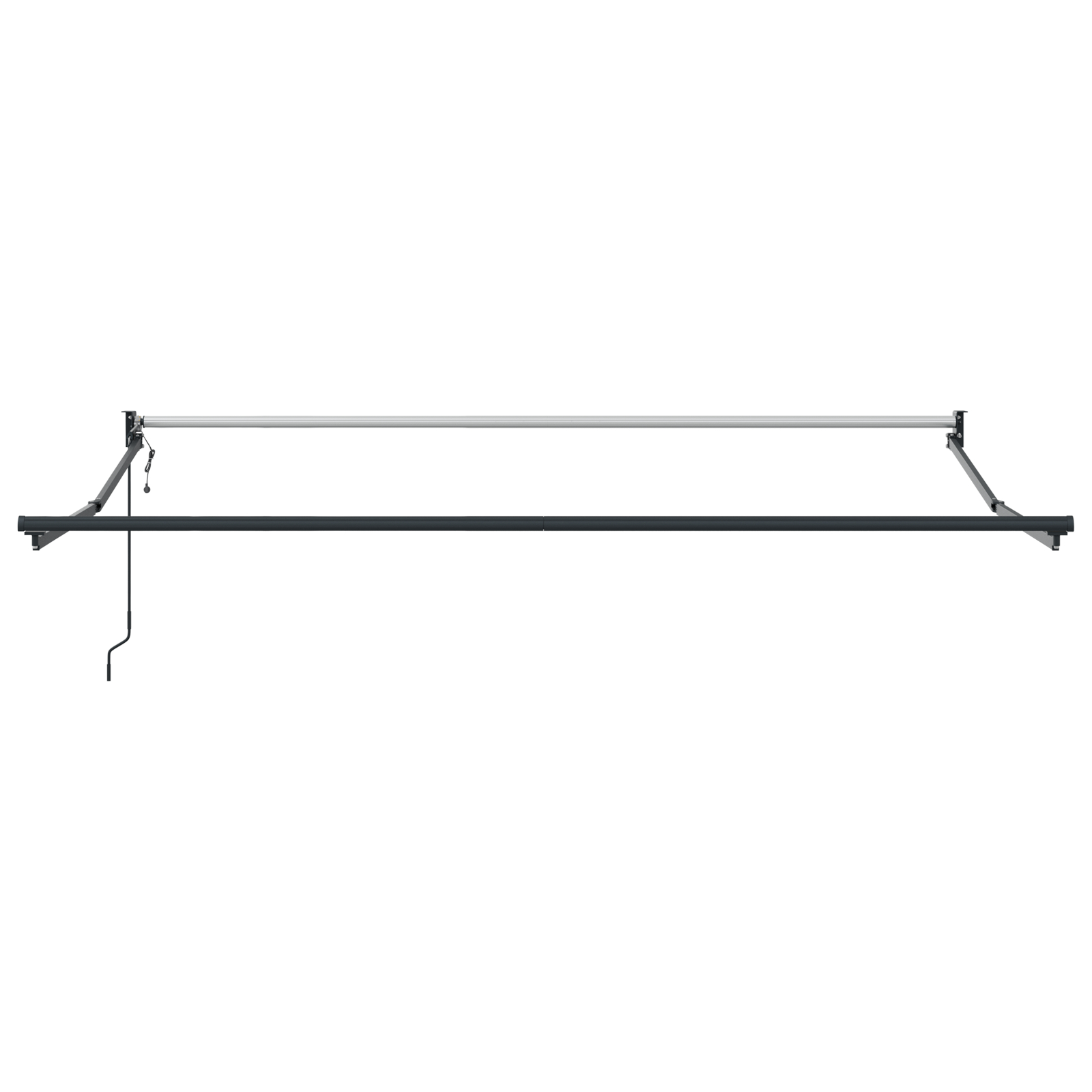 vidaXL Avtomatska Retraktibilna Tenda Črtasta 350x250 cm - Image 8