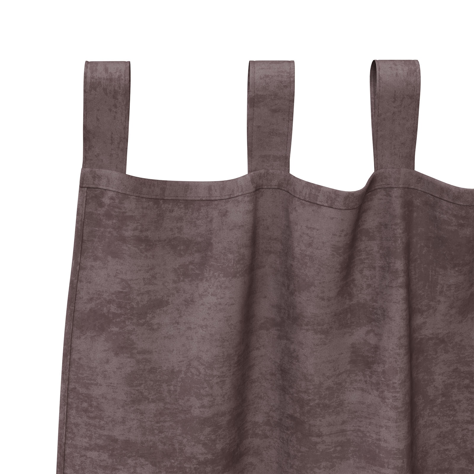 baršunaste zavjese 2 komada s petljama smeđe 260x140 cm - Slika 6