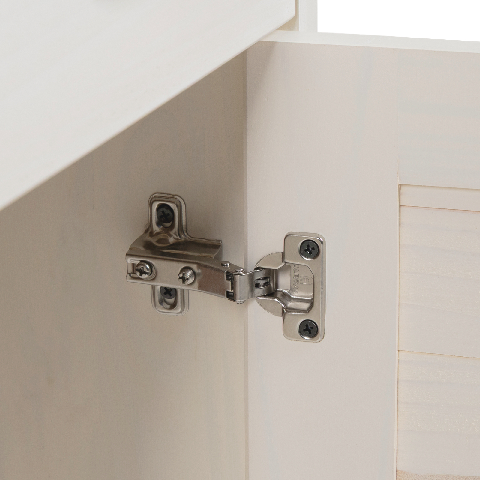 Cabinet de baie "VIGO" cu Sertar 37x34x80 cm Lemn Masiv de Pin [10]