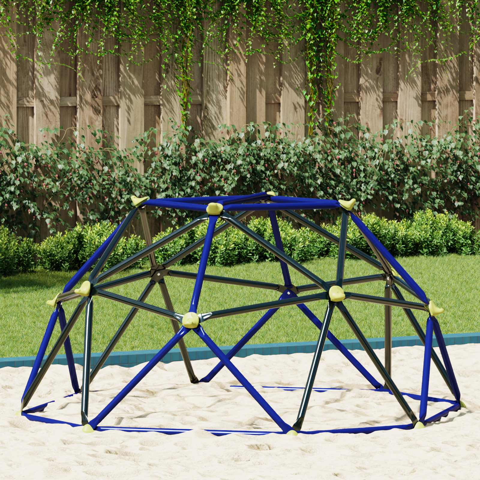 Jucării de exterior și echipamente - Dome de cățărat pentru copii 3-10 ani 196 cm 200 kg