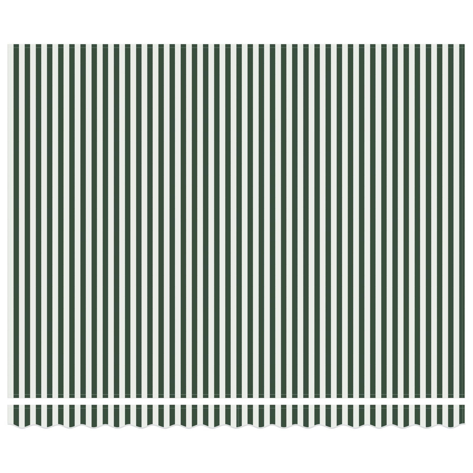 vidaXL Ročna zložljiva terasa Zelena in bela 400x300 cm, vidaXL Zamenjava tkanine terase za okvir 4x3 m Zelena in bela - Image 7