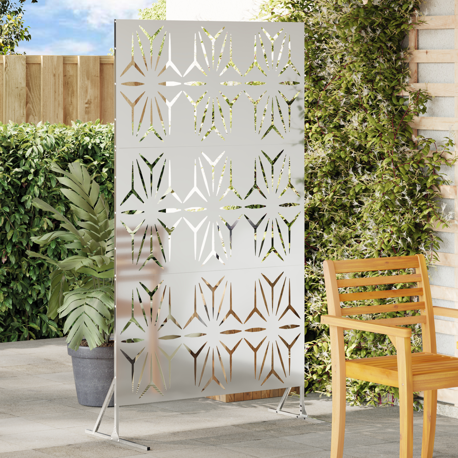 Galvaniseret Stål Hegn Panel Galvaniseret stål Stor Flot Design