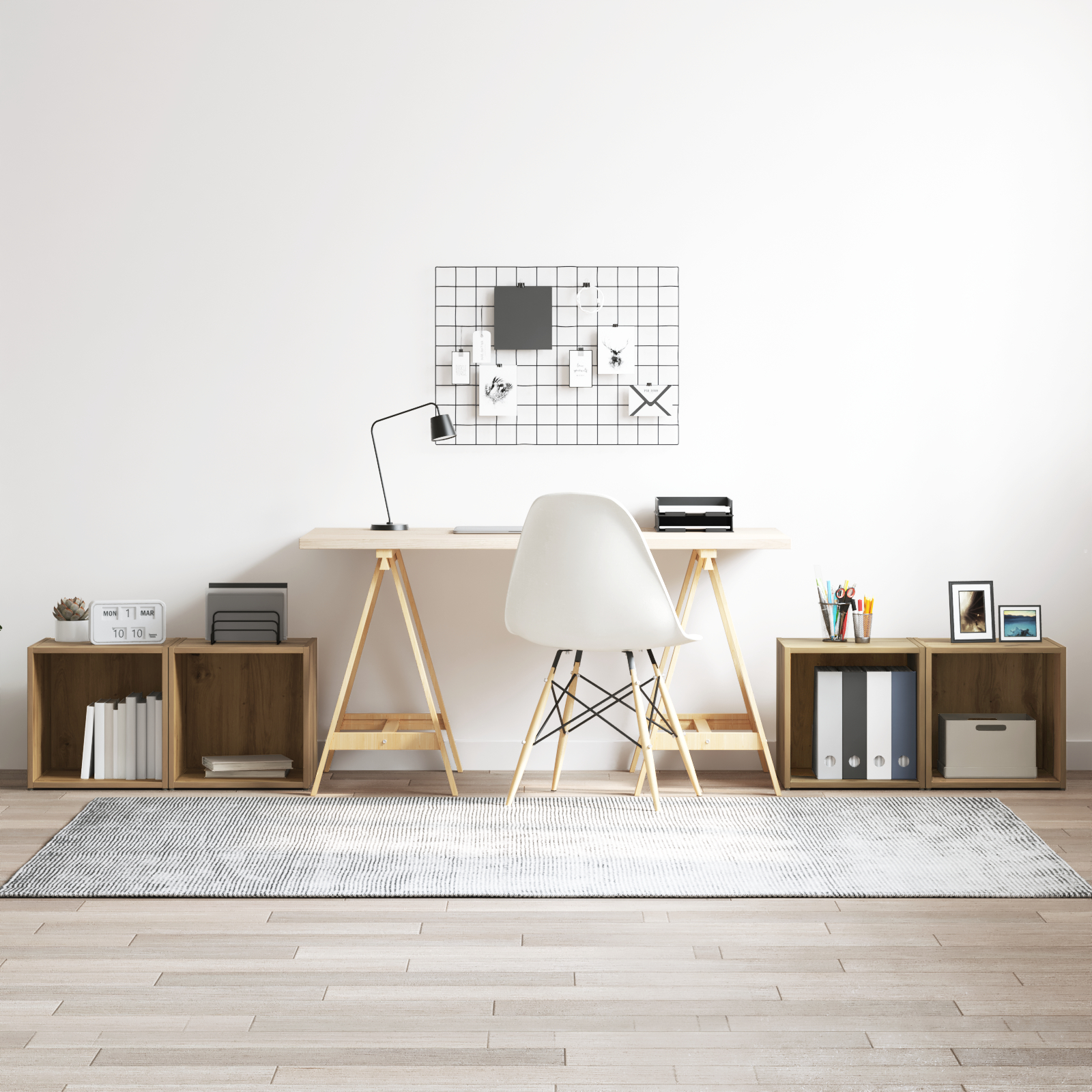 Suport TV & Masă TV - Dulapuri pentru TV 4 piese Stejar artizanal 37x35x37 cm Lemn prelucrat