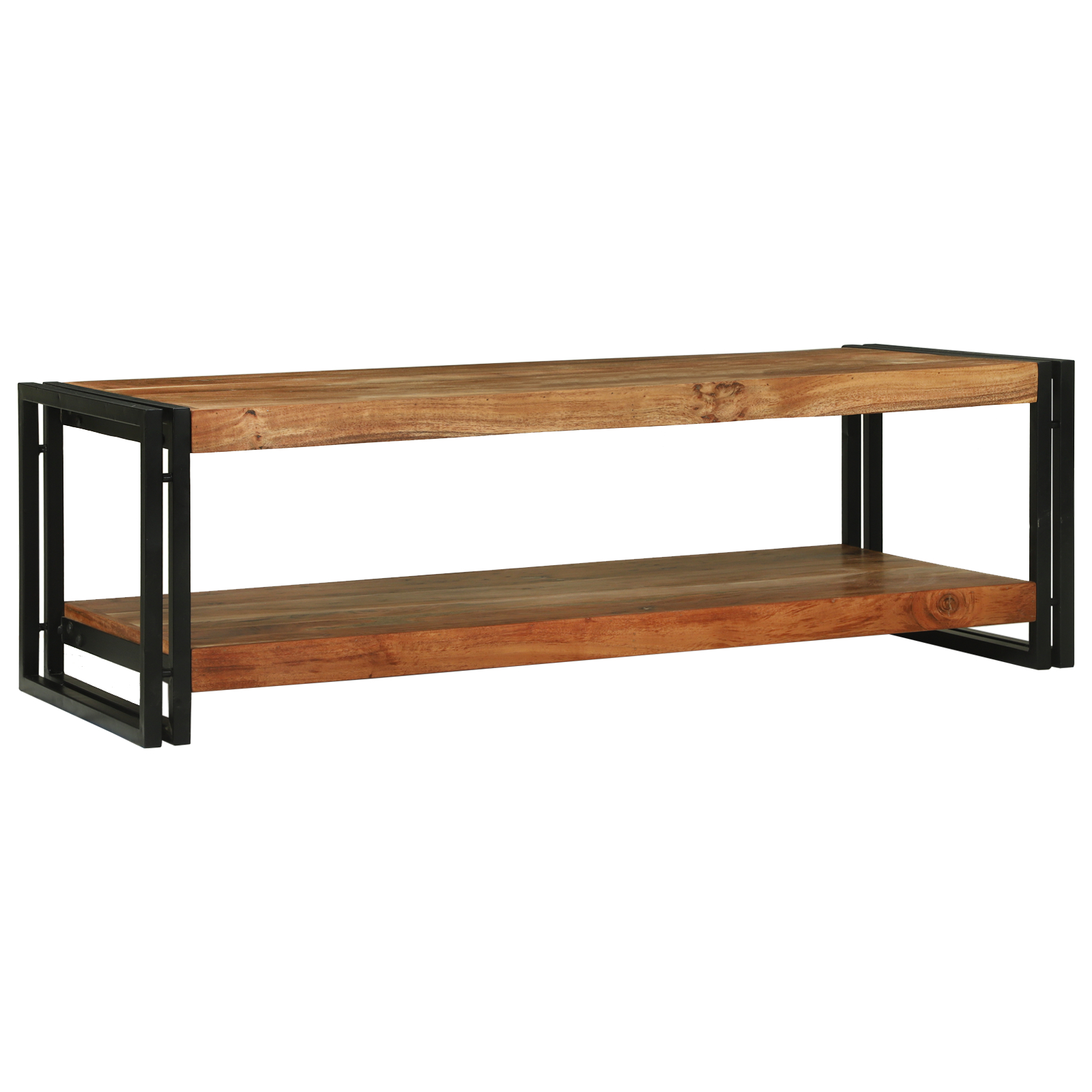 Masă de cafea 120x50x38 cm Lemn solid de acacia Măsuțe decorative - Masă de cafea 120x50x38 cm Lemn solid de acacia
