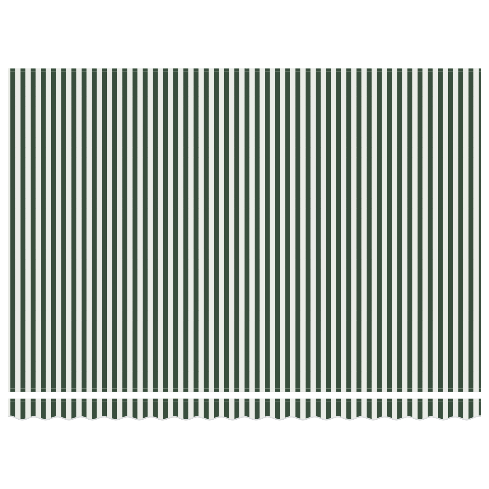 vidaXL Ročna retraktibilna tenda z LED zeleno in belo 450 x 350 cm, vidaXL Zamenjava tkanine za tendo za okvir 4,5 x 3,5 m zeleno in belo - Image 9