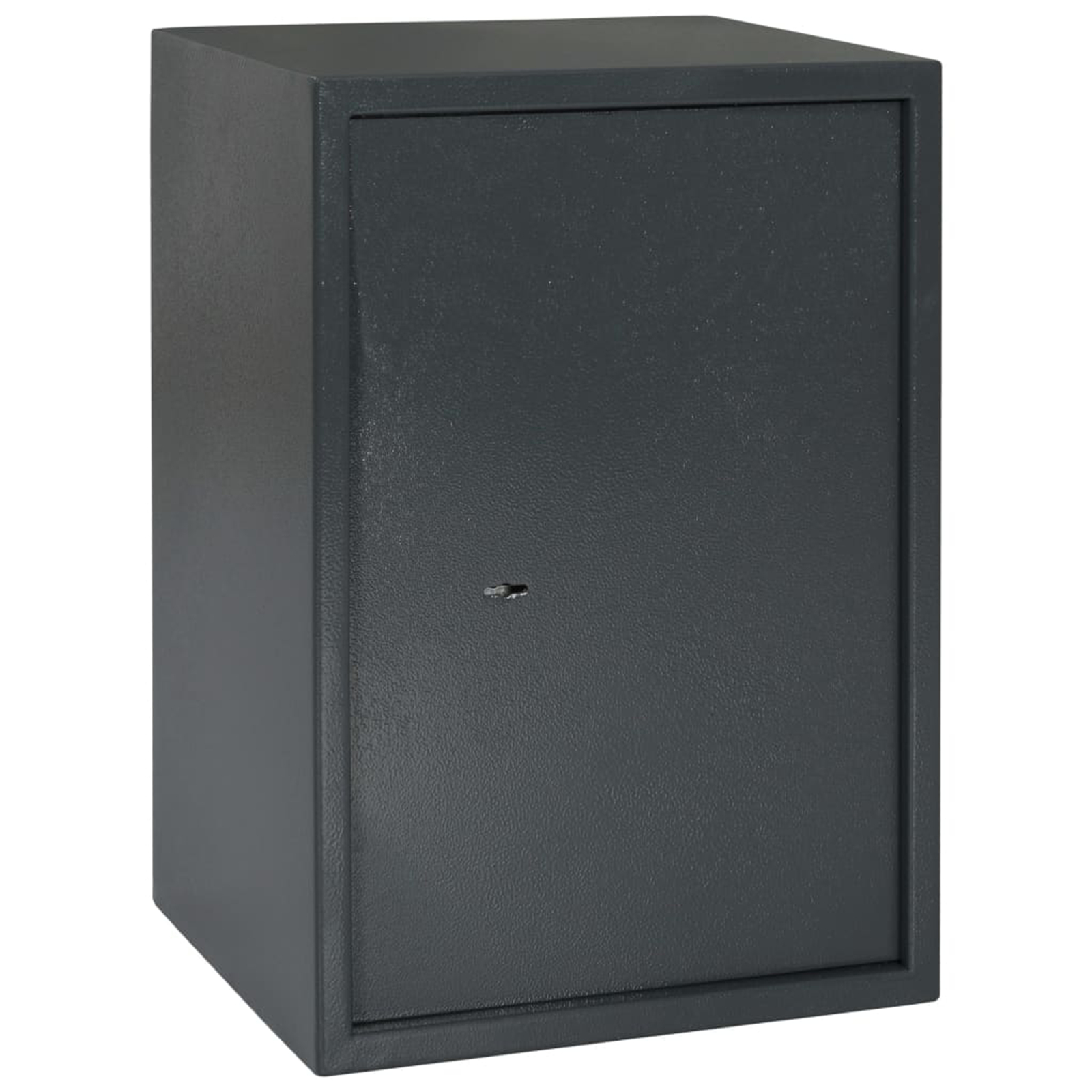 vidaXL Veiligheidsbox met Sleutelvergrendeling Donkergrijs 31x35x50 cm Staal
