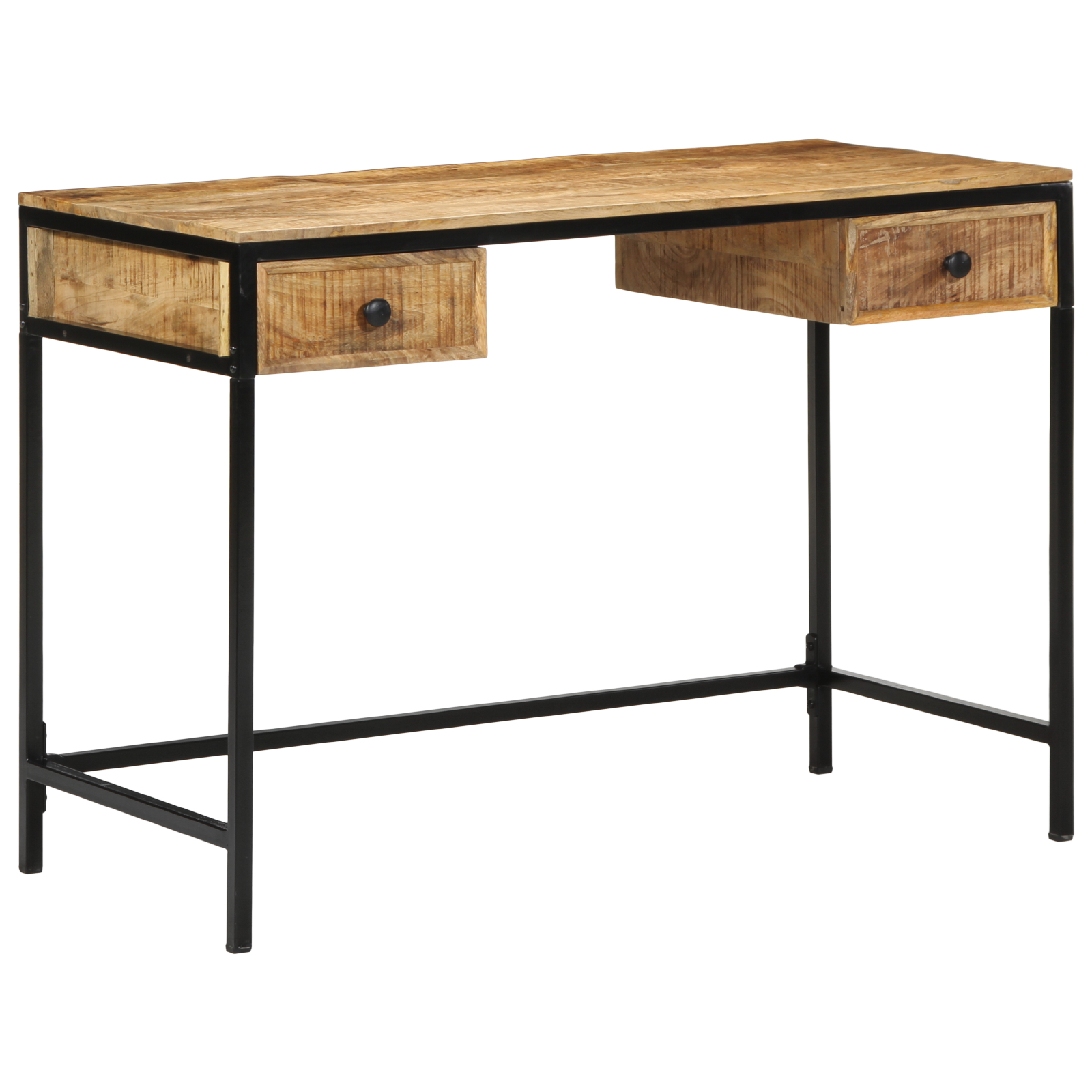 vidaXL Miza 105x50x75 cm Trden les Mango