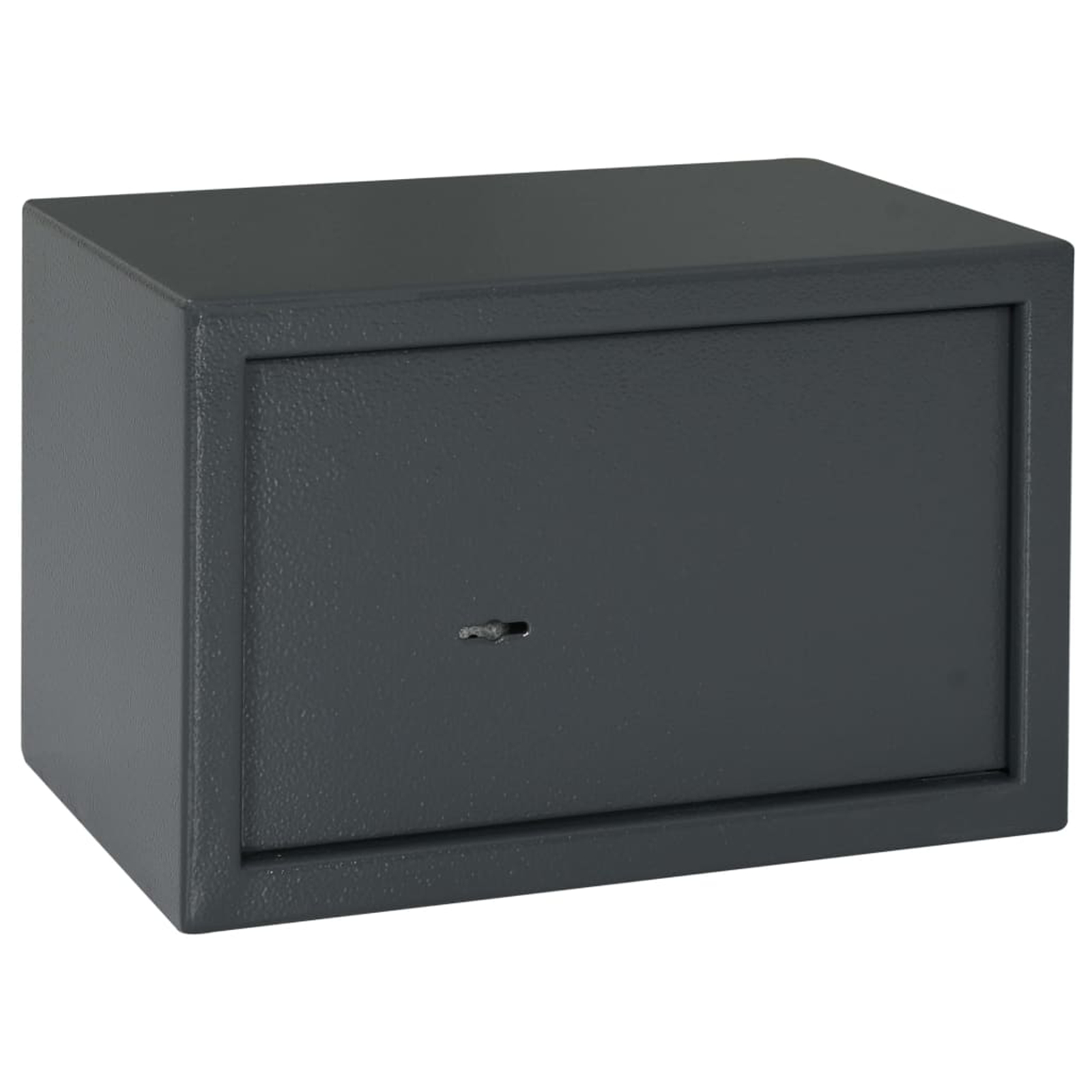 vidaXL Safe Box mit Schlüssel Schloss Dunkelgrau 20x31x20 cm Stahl
