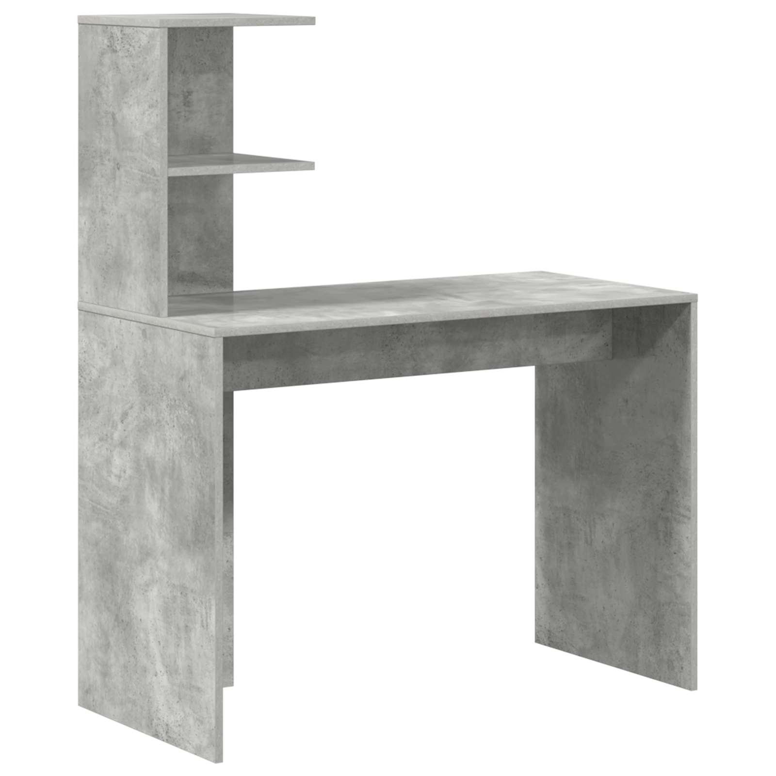 vidaXL birou de scris gri beton  gri beton