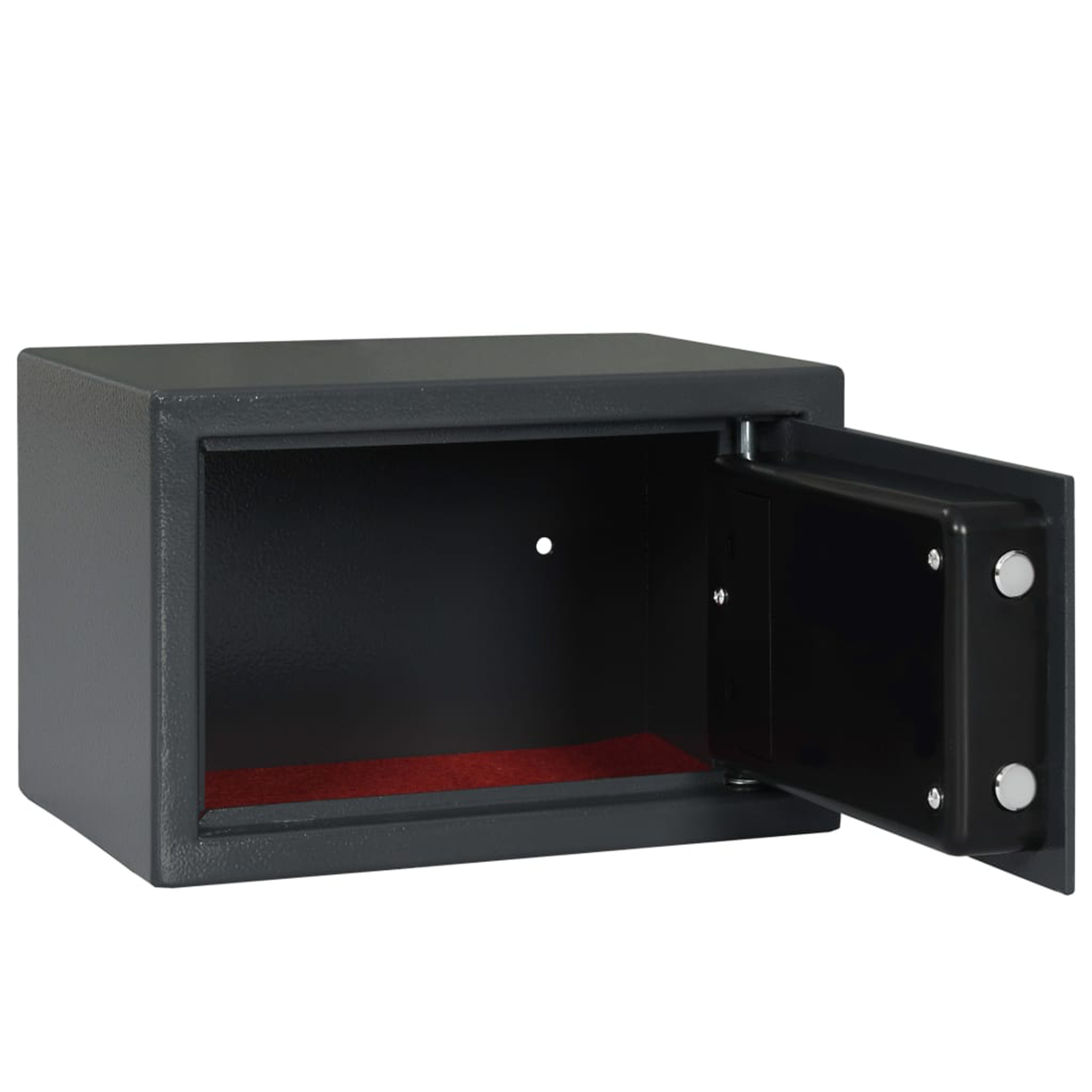 vidaXL Elektronische Digitale Kluis met Vingerafdrukslot 20x31x20 cm Staal - Afbeelding 4