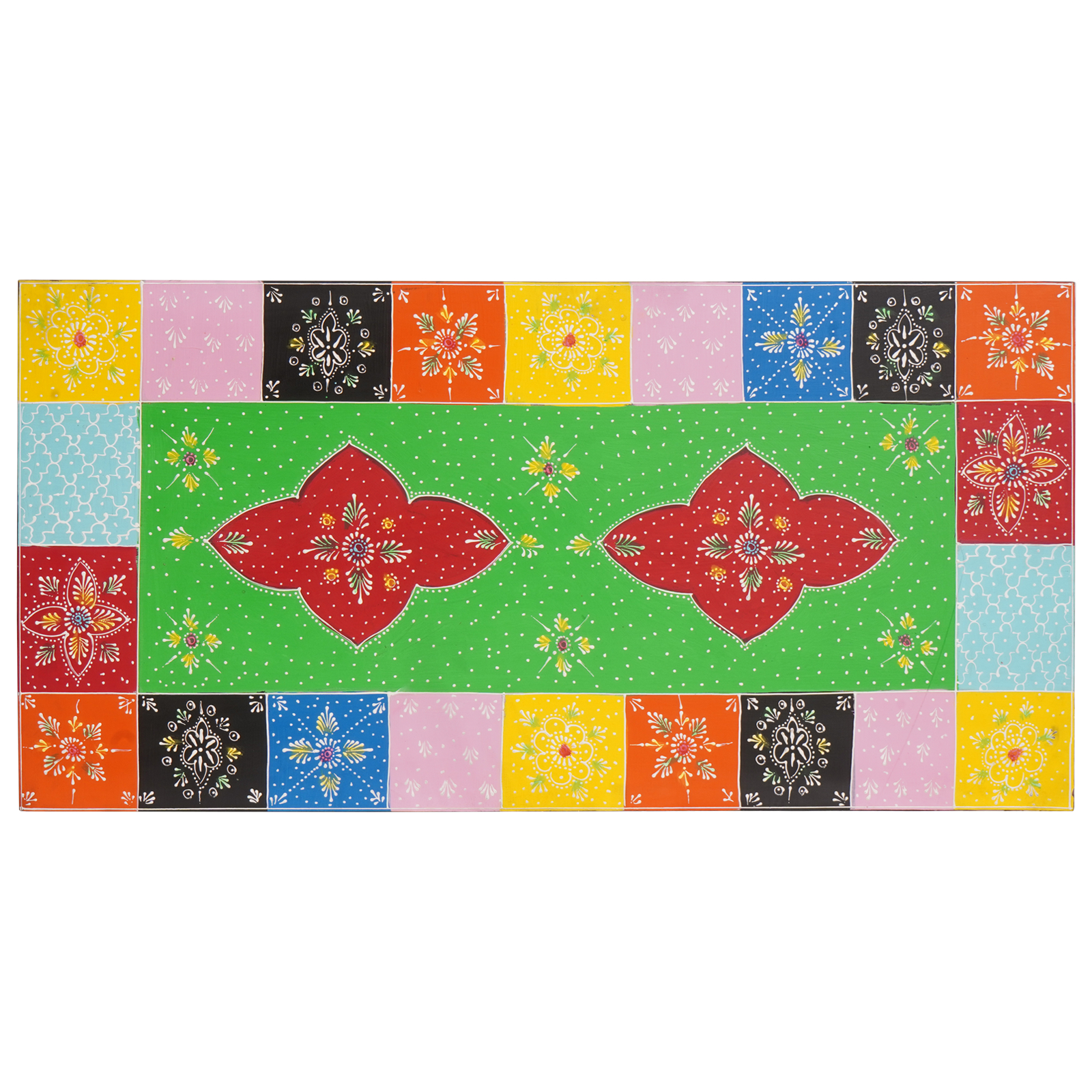 Birou 100x50x75 cm din Lemn Masiv de Mango [5]