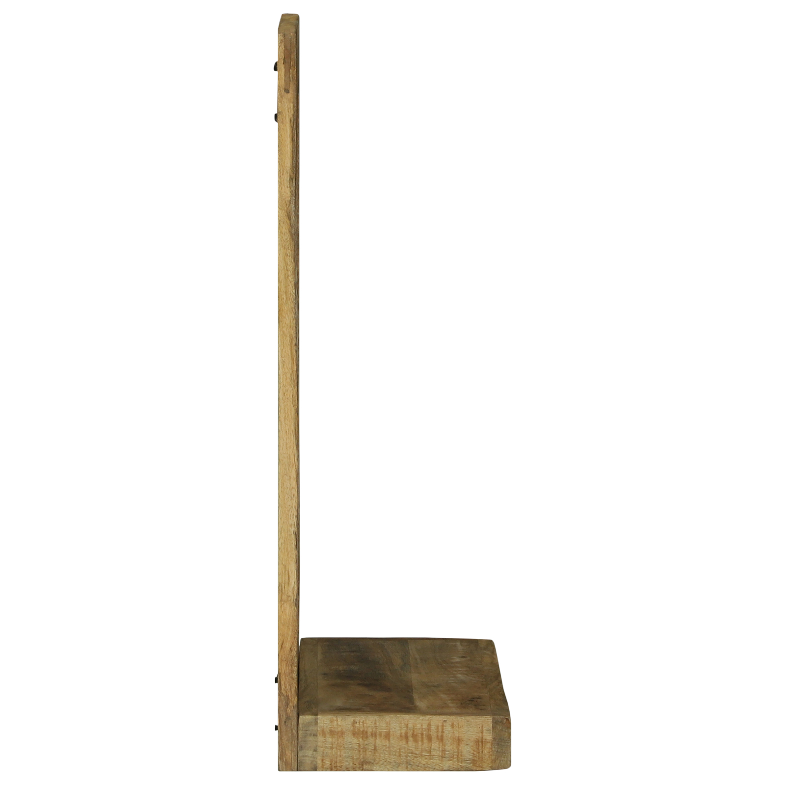 Oglindă de baie 50x22x70 cm din lemn masiv de mango brut [5]