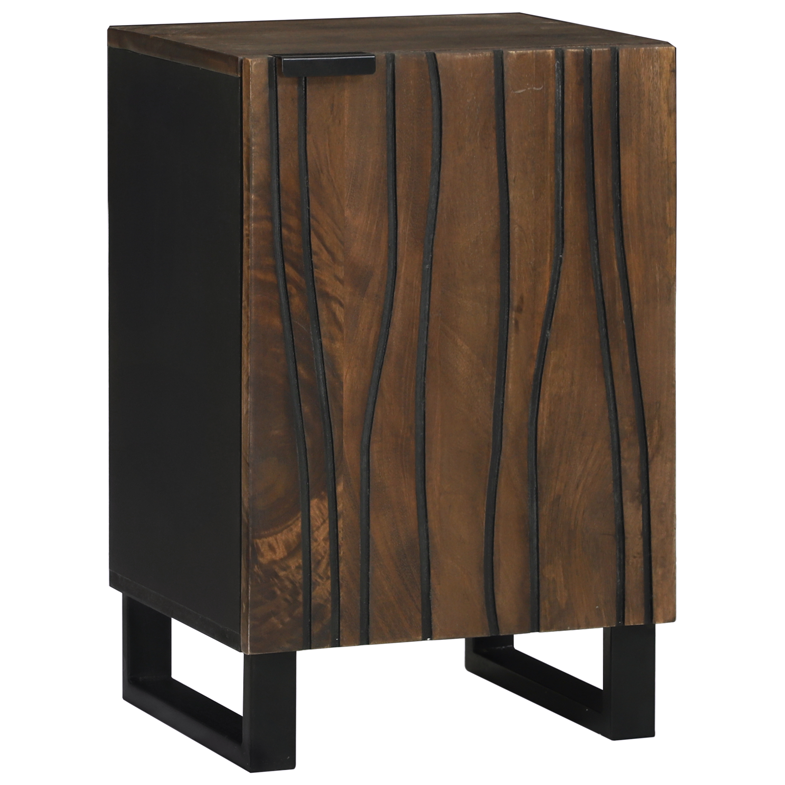 Badezimmerschrank 38x33.5x58 cm Massivholz Mango