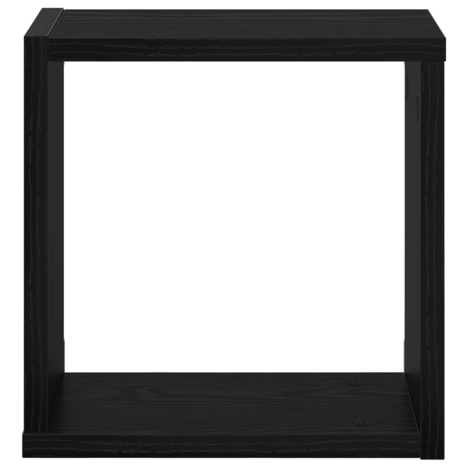 Seinähyllyt Musta tammi MDF 26 x 15 x 26 cm Seinähyllyt Neliö - Image 7