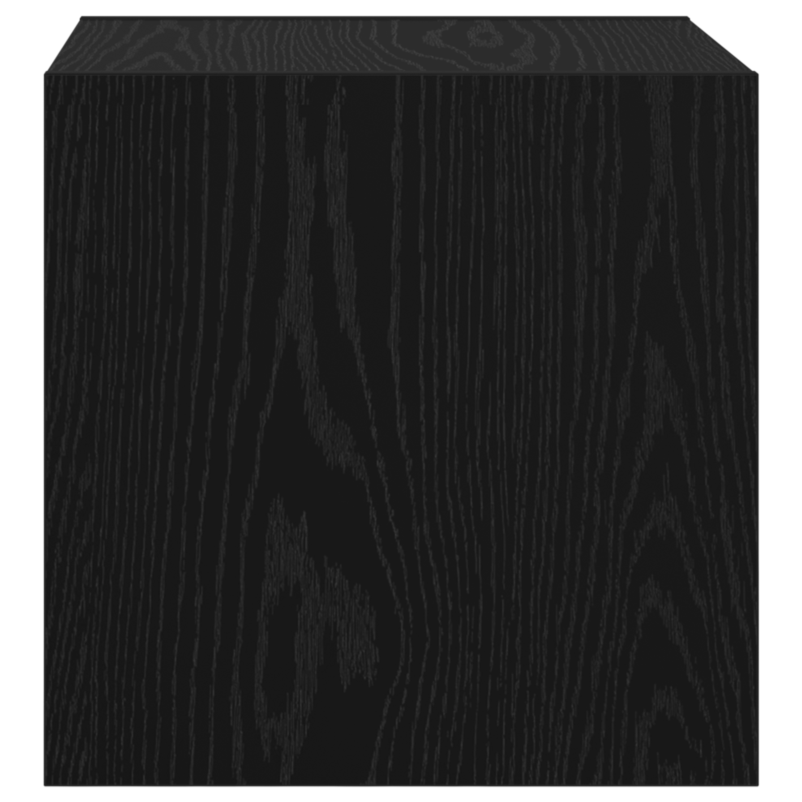 Wandregale 2 Stück Schwarz Eiche 37x37x37 cm Holzwerkstoff – Bild 8