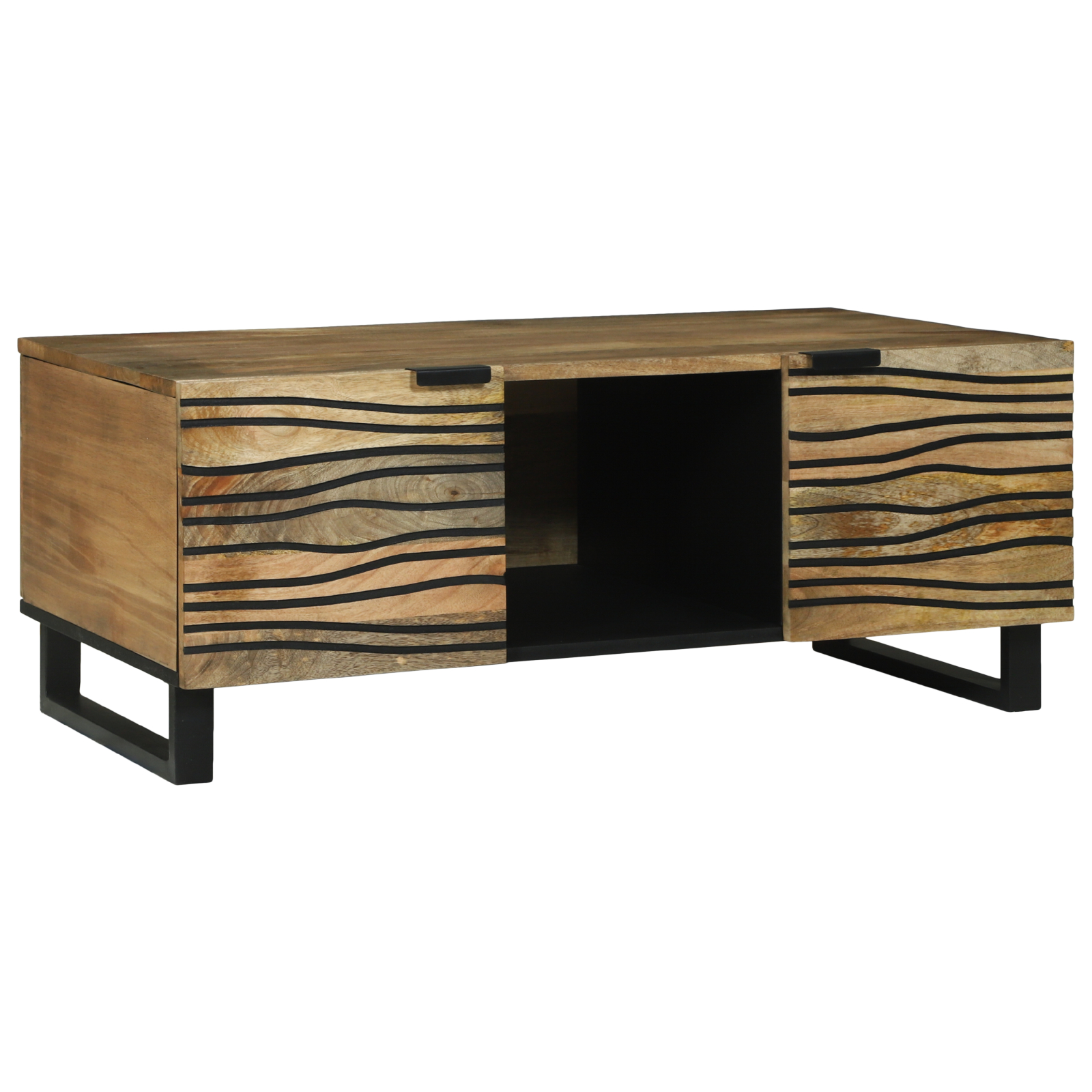 Măsuțe decorative - Masă de cafea 100x54x40 cm din lemn masiv de mango