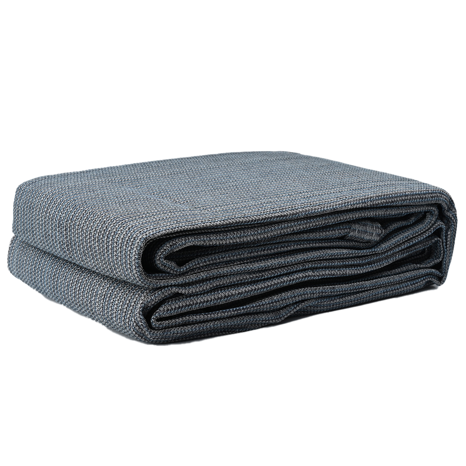 vidaXL Accesoriu Cort Albastru-Gri Poliester 250 x 600 cm Portabil