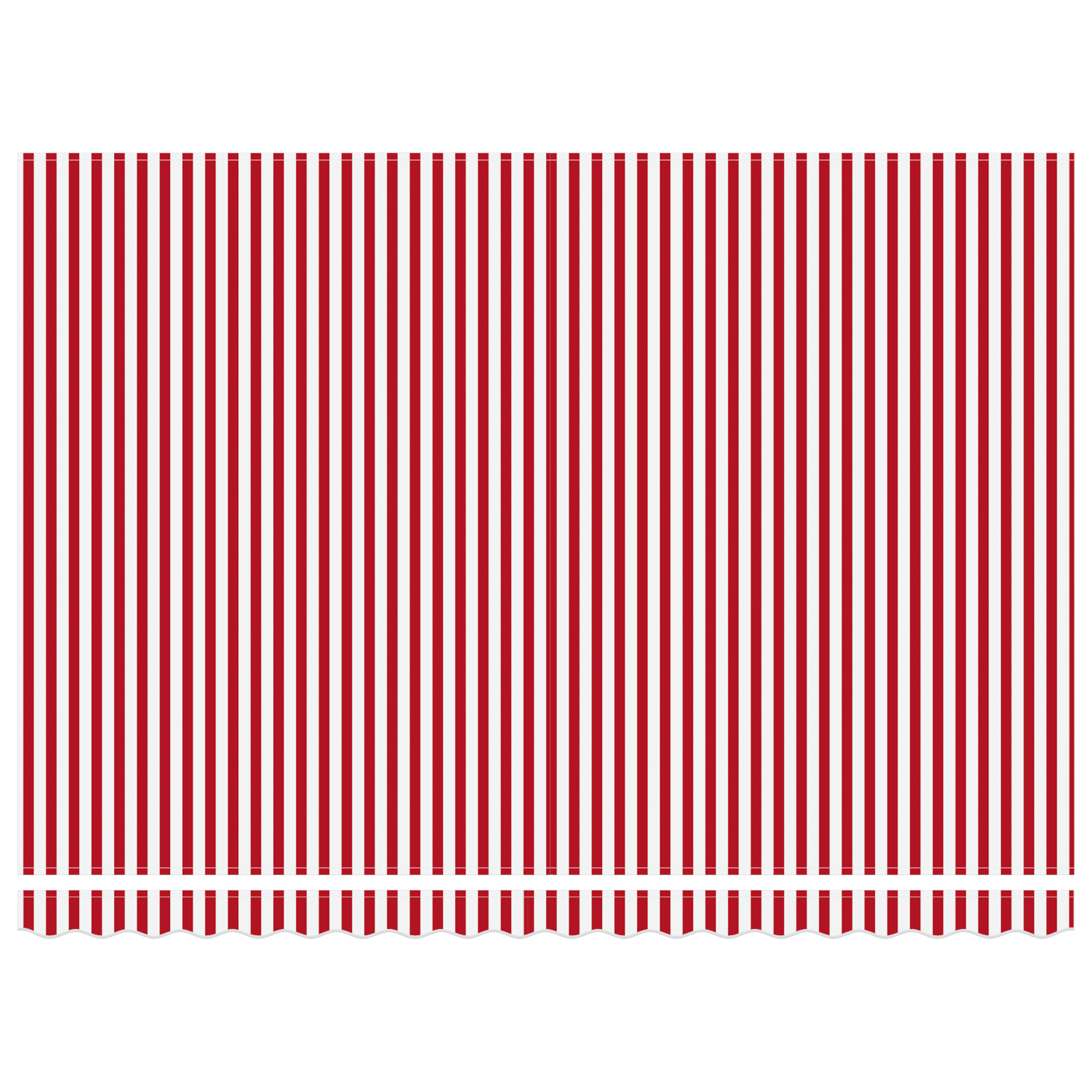 vidaXL Samodejna Zložljiva tende Rdeča in Bela Črta 450x300 cm - Image 8