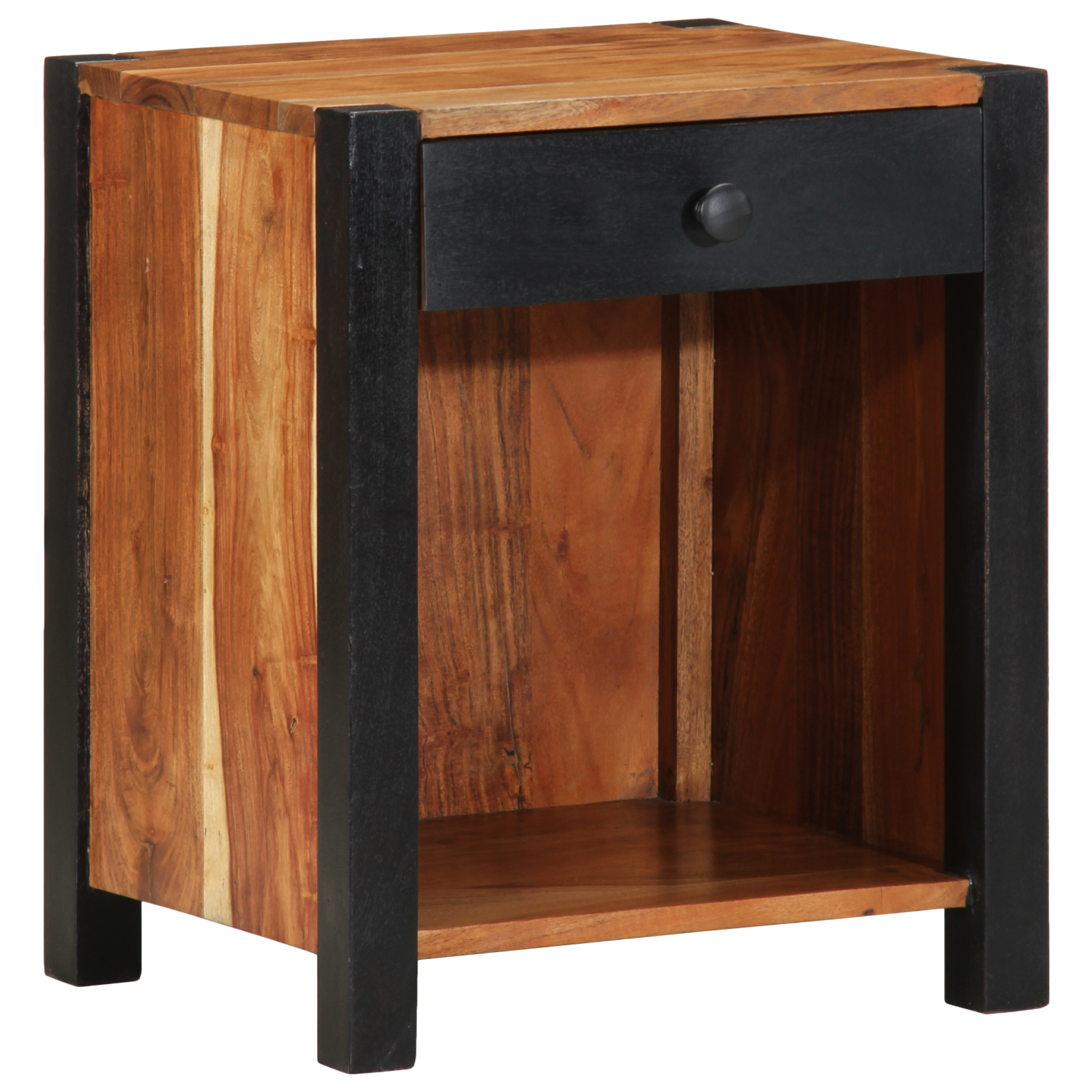 Noptiere dormitor - Cabinet noptieră 40x35x50 cm Lemn masiv de acacia