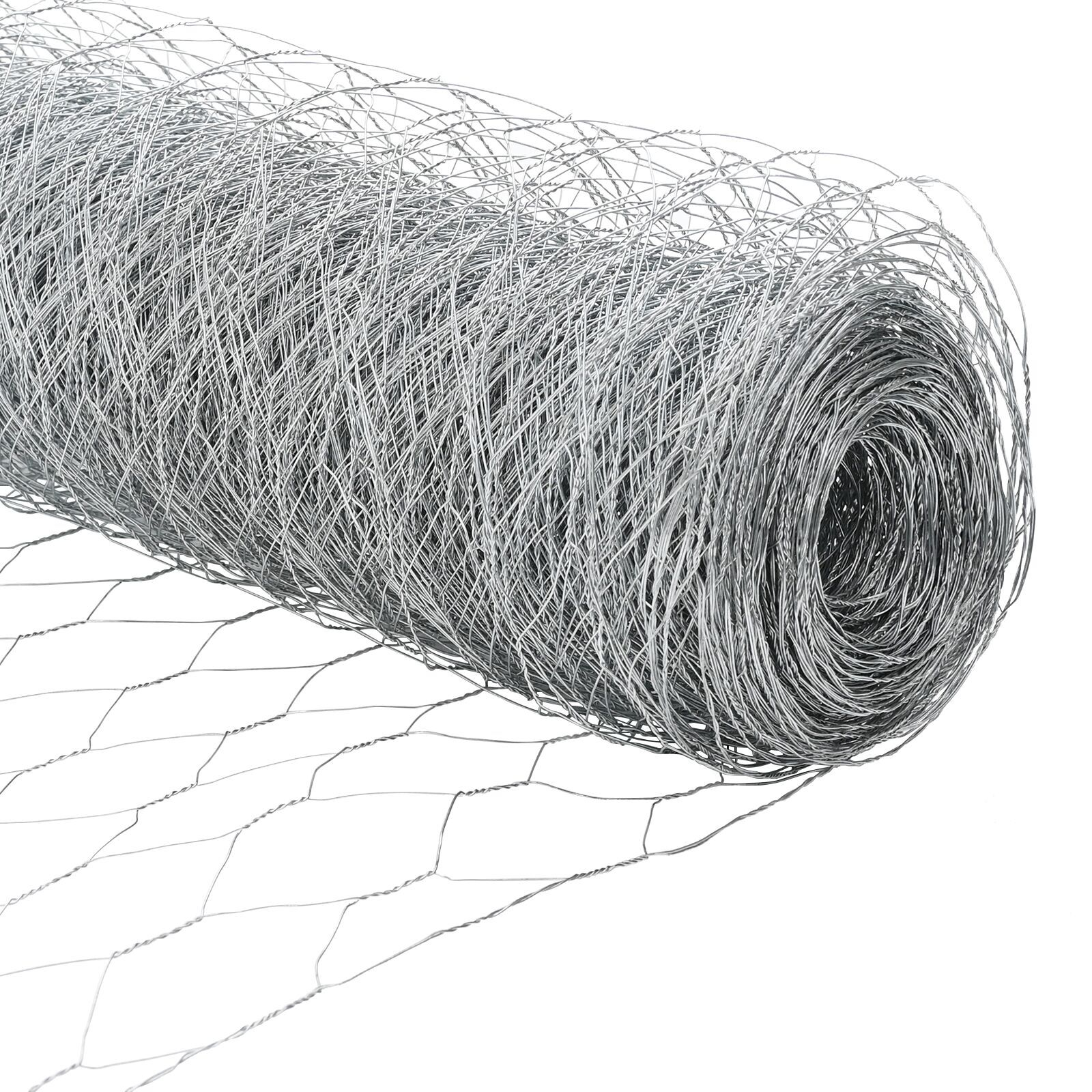Kuusnurkne Aed 2 Tükki Galvaniseeritud teras 25 x 1 m Vastupidav - Image 9