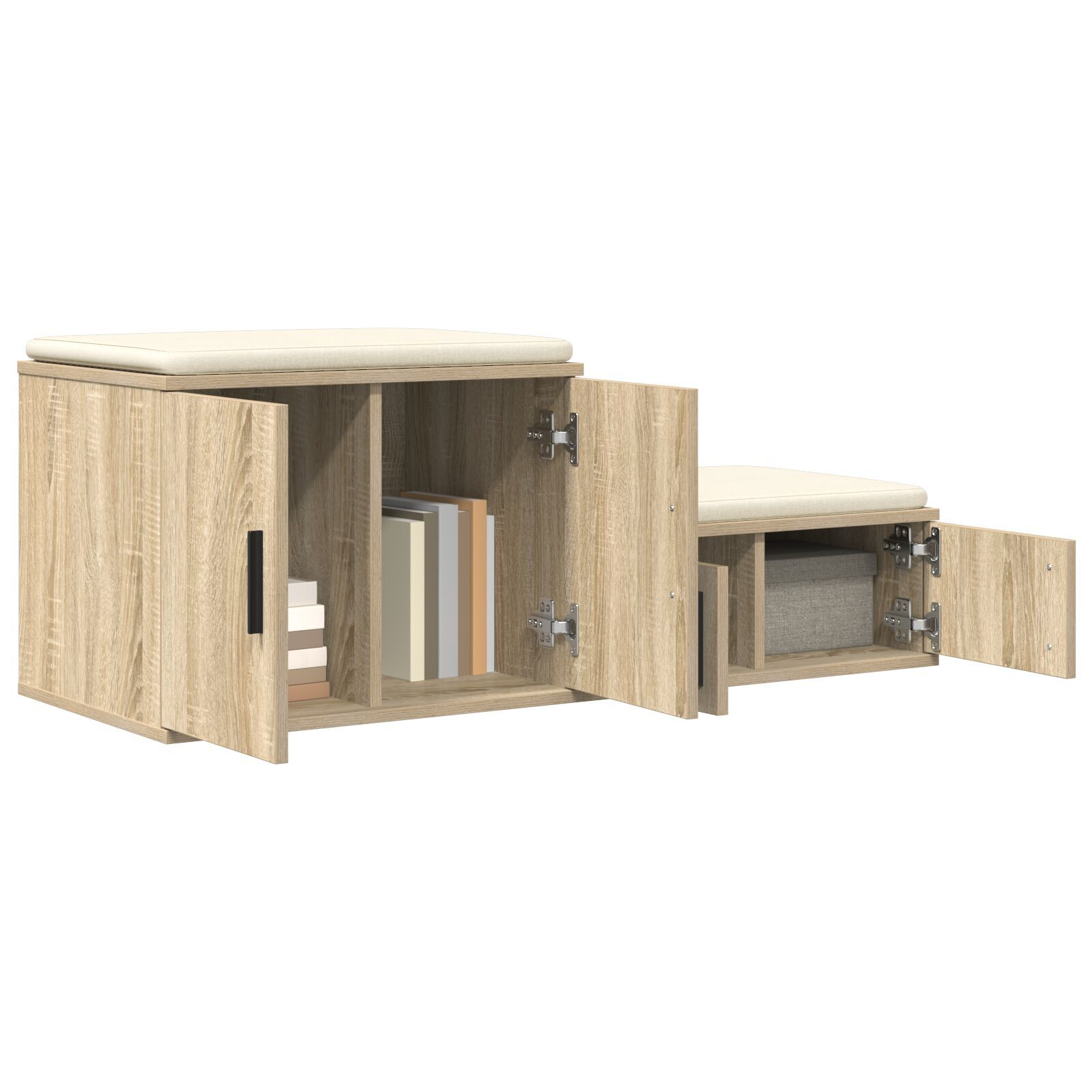 Thumbnail - vidaXL Beistellschrank Sonoma Eiche 103x41x40 cm Holzwerkstoff