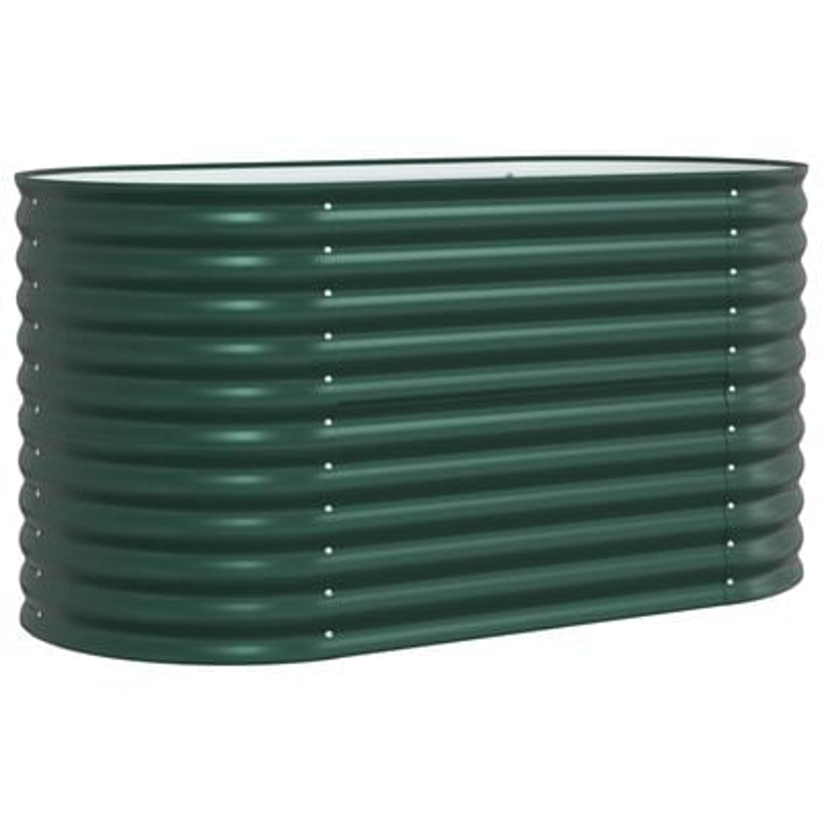 Thumbnail - vidaXL Garten-Hochbeet Grün 160x80x81 cm aus galvanisiertem Stahl