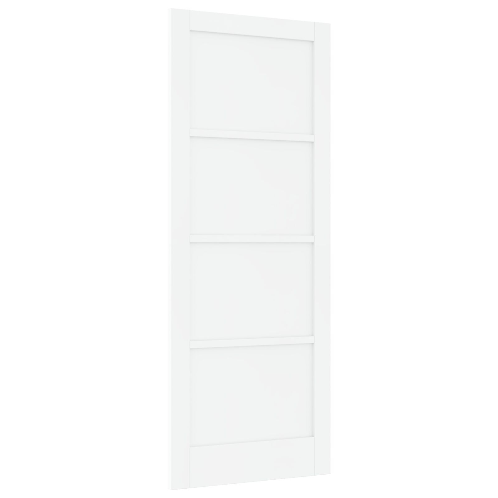 Belső Ajtó "ORKDAL" Fehér 83x211x4 cm Tömörfa Fenyő 