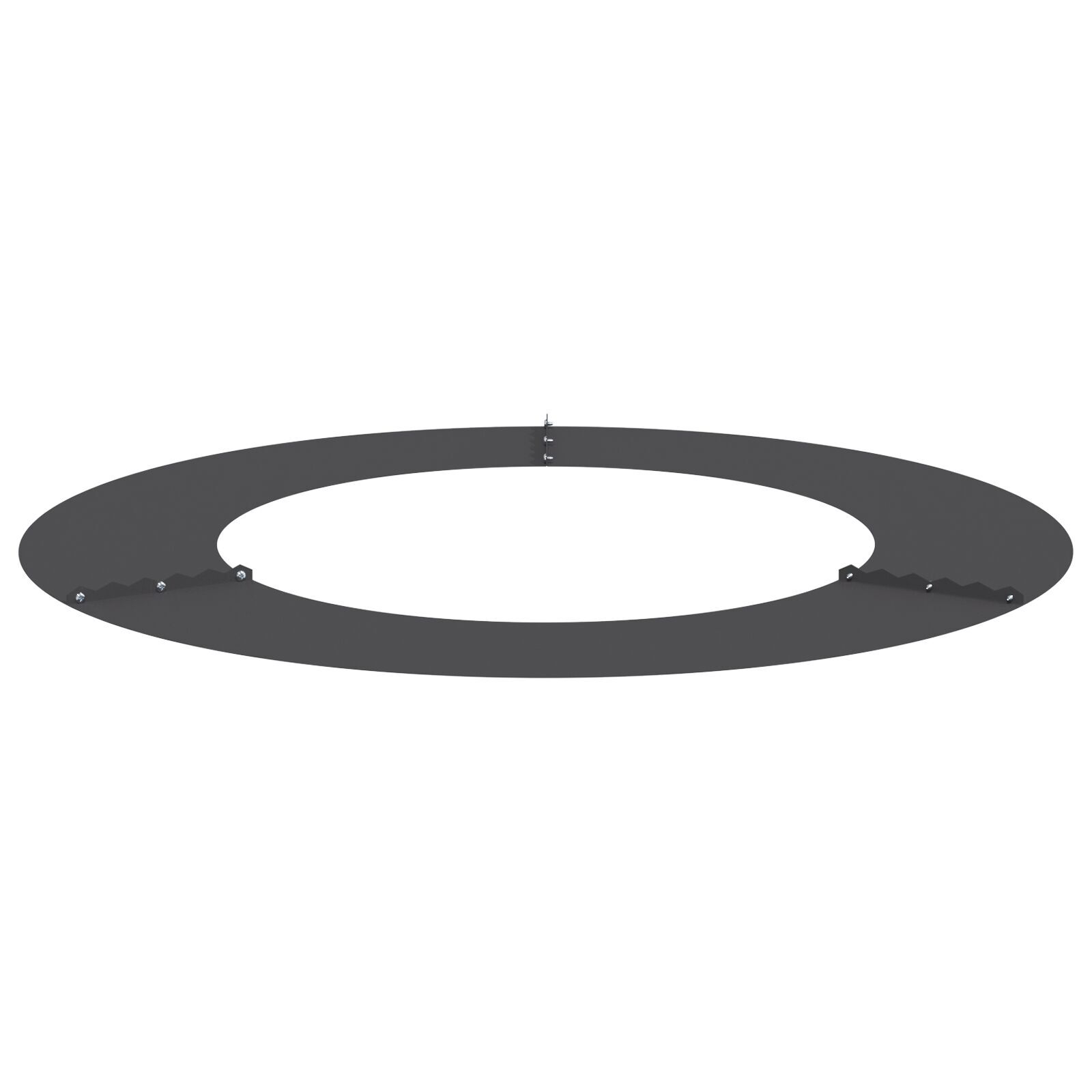 Ghiveci din Plastic Negru Plastic Mare Rotund Modern [3]