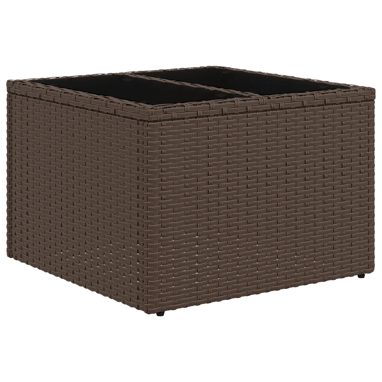 8-osaline aiadiivanikomplekt koos padjadega Pruun Polü Rattan - Image 6