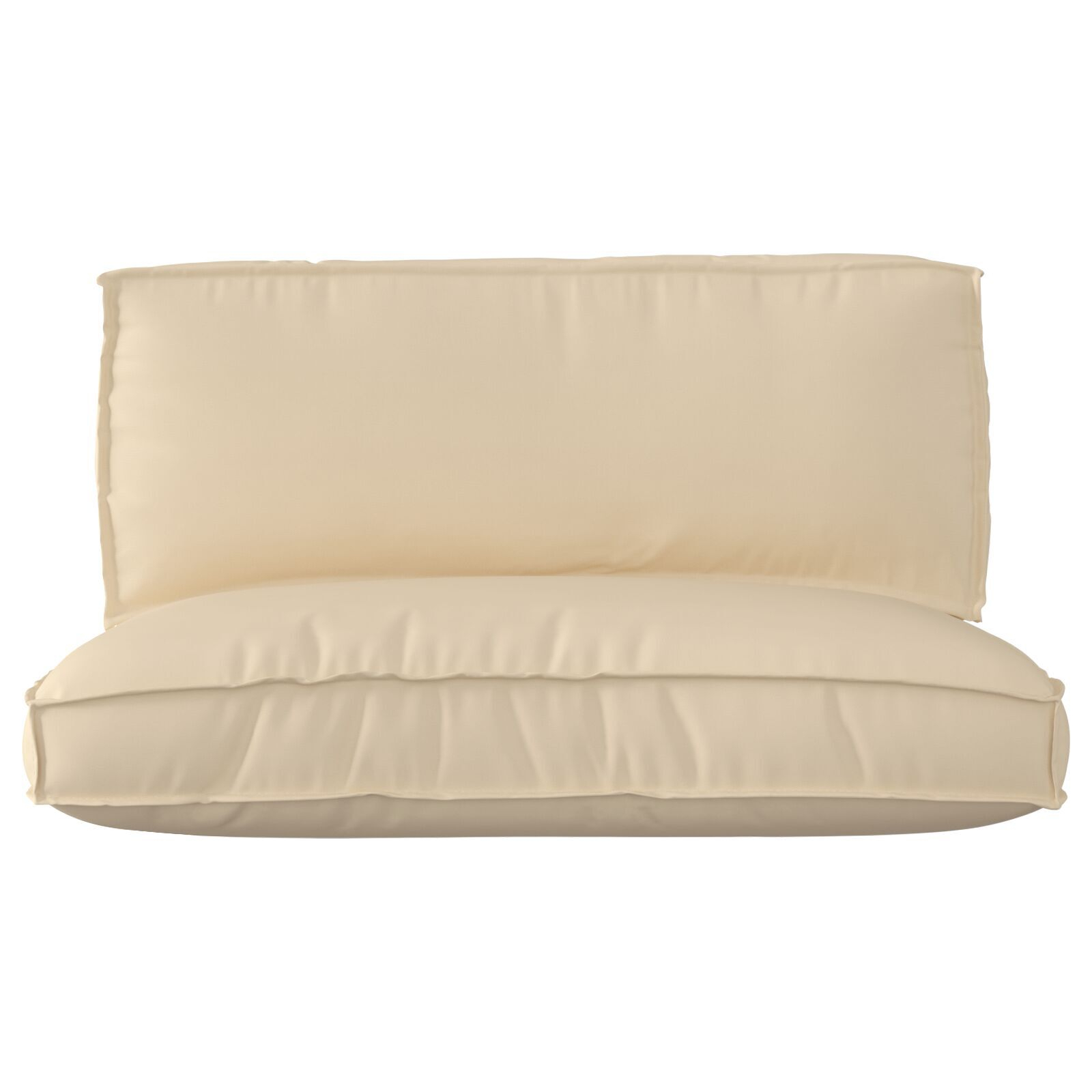Thumbnail - vidaXL 2-teilige Palettensitzkissen-Set Beige Oxford-Stoff