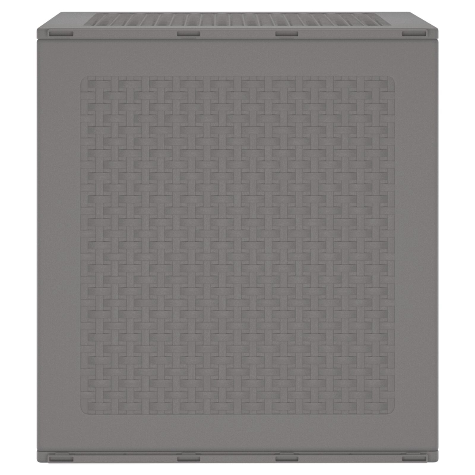 vidaXL Tuinopbergdoos Lichtgrijs 55x53x57 cm PP - Afbeelding 6