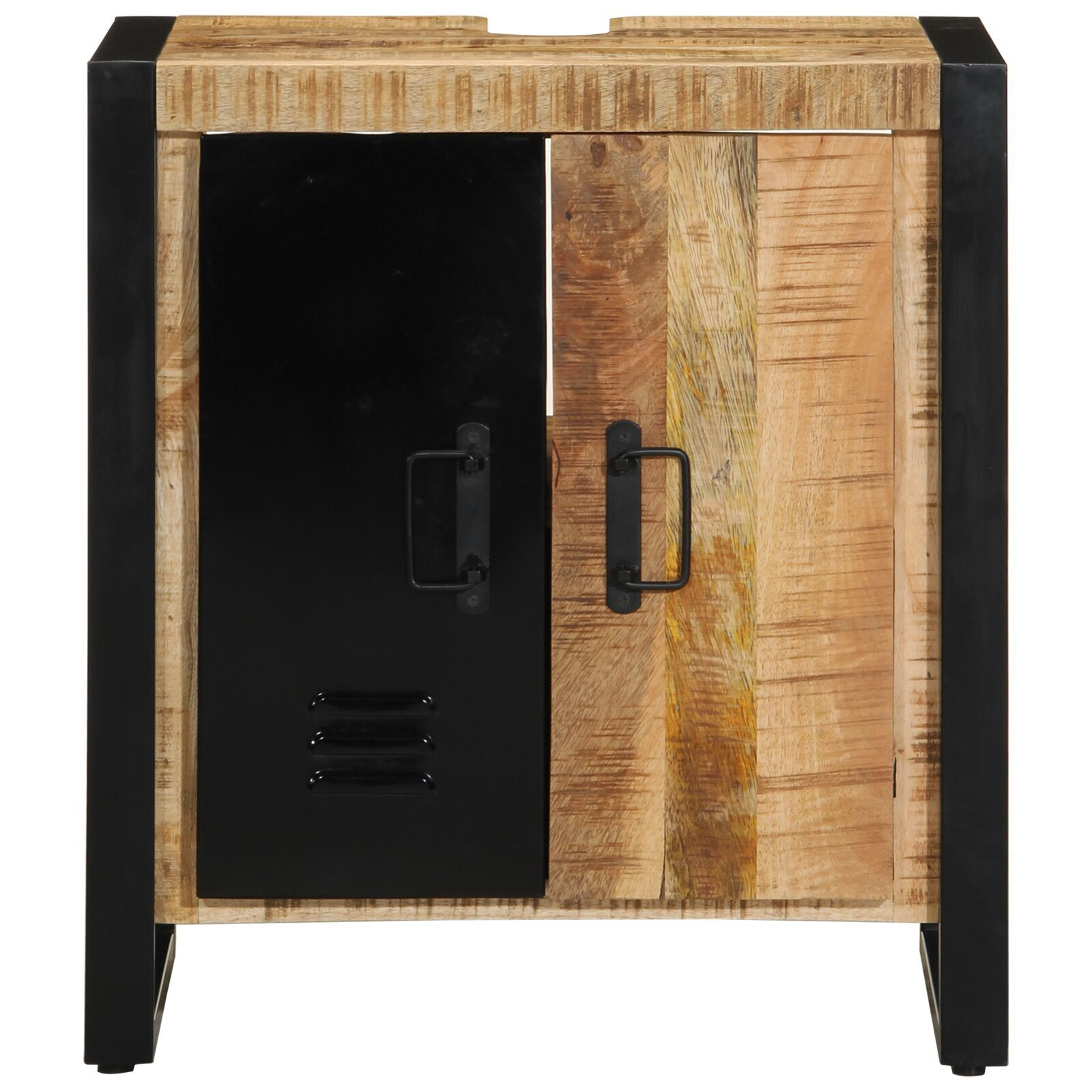 Cabinet pentru Baie 55x35x60 cm Lemn Masiv Aspru de Mango [3]