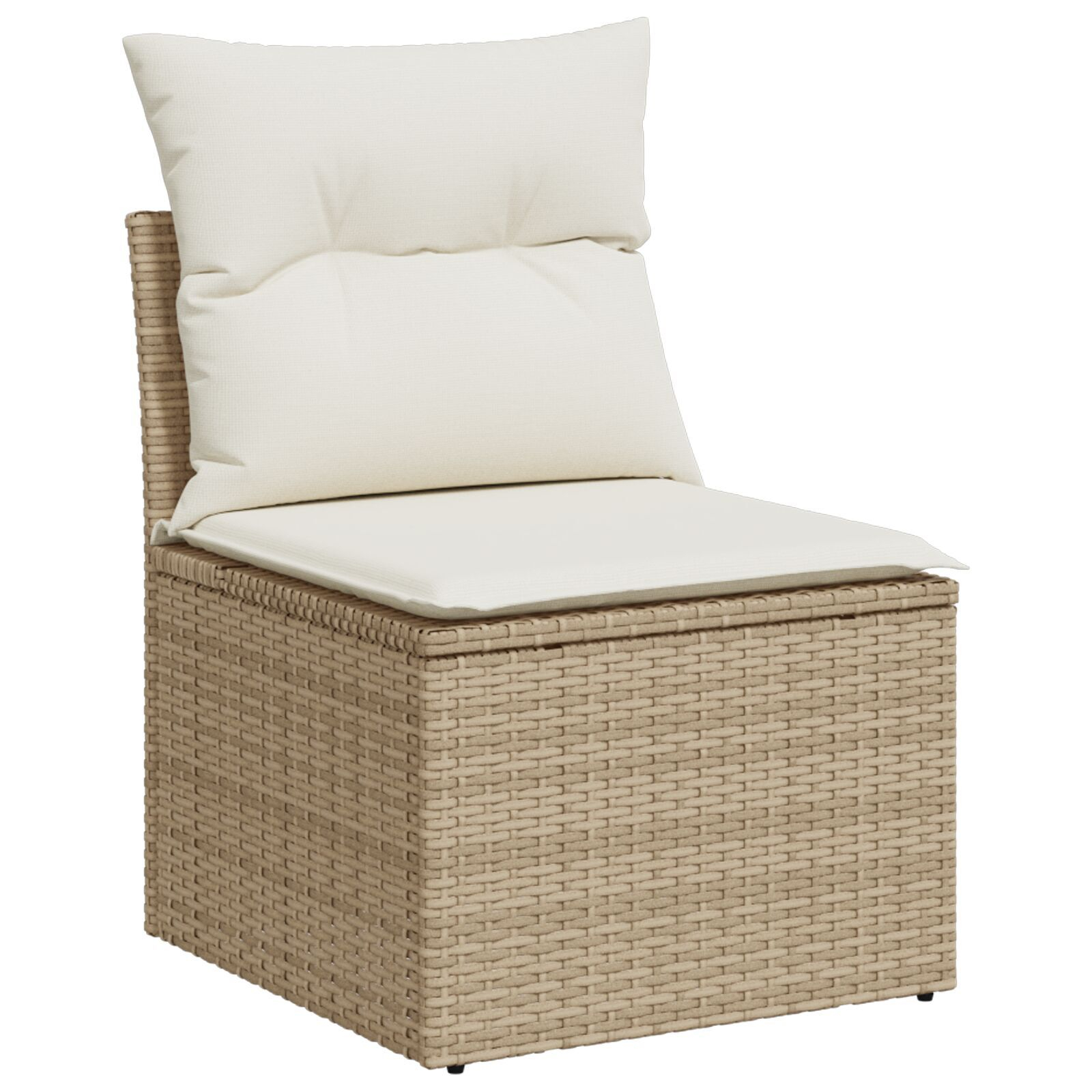 Aia diivanikomplekt 10-osaline komplekt Beež Rotang, Polüester - Image 4