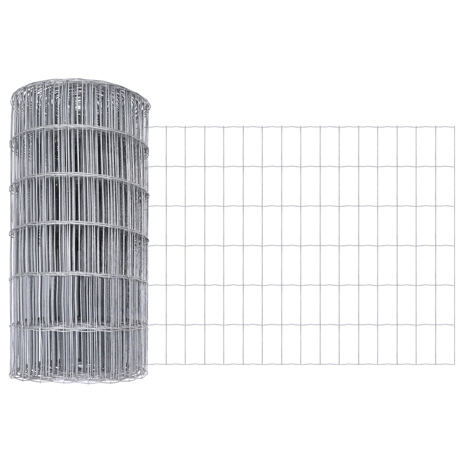 Euro Fence with 13 Posts 0.6x50 m Galvanised Steel - Image 5