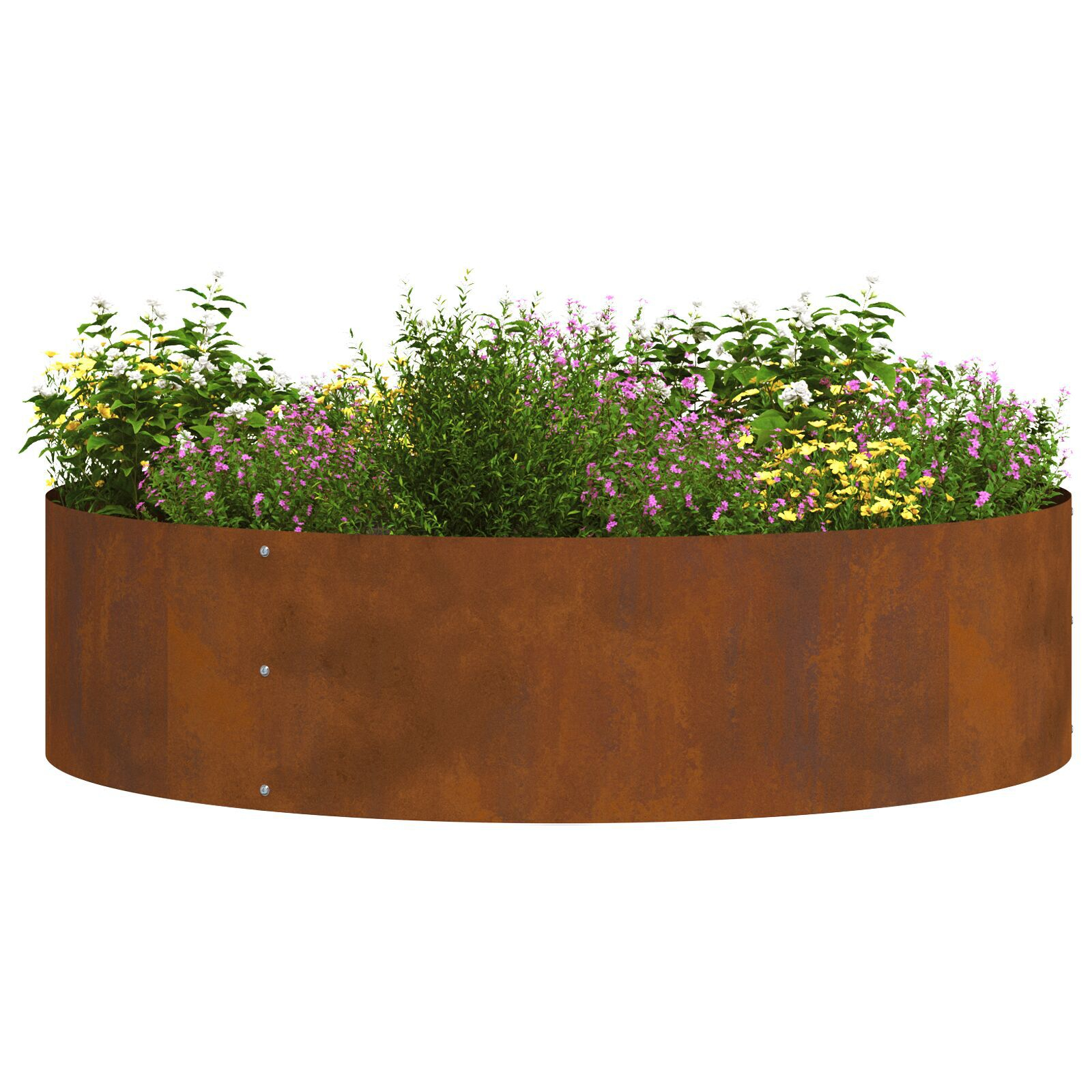 Ghivece Oțel Corten Oțel corten Mare Inserții Decorative [2]