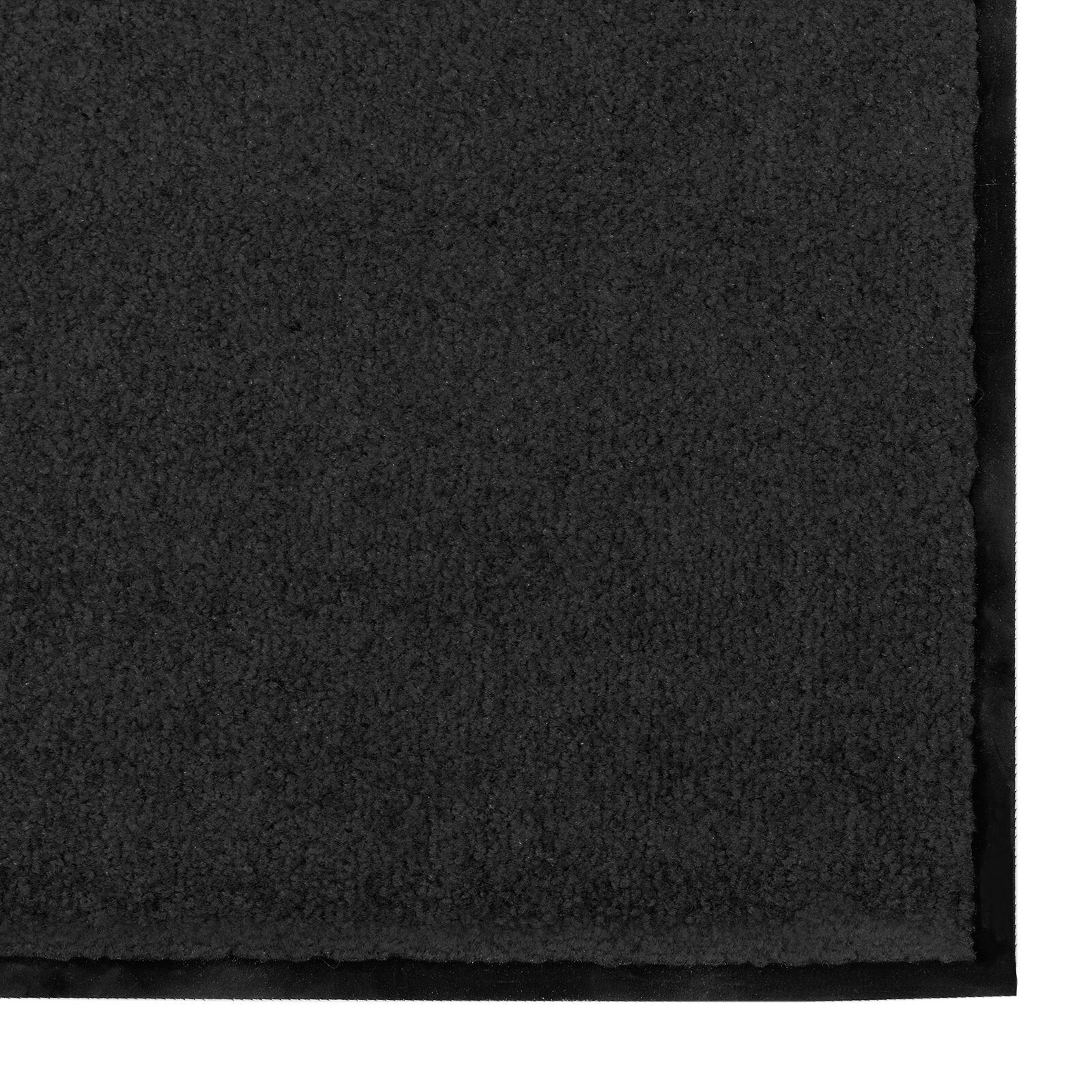 Thumbnail - vidaXL Rechteckige Türmatte Schwarz 120x400 cm