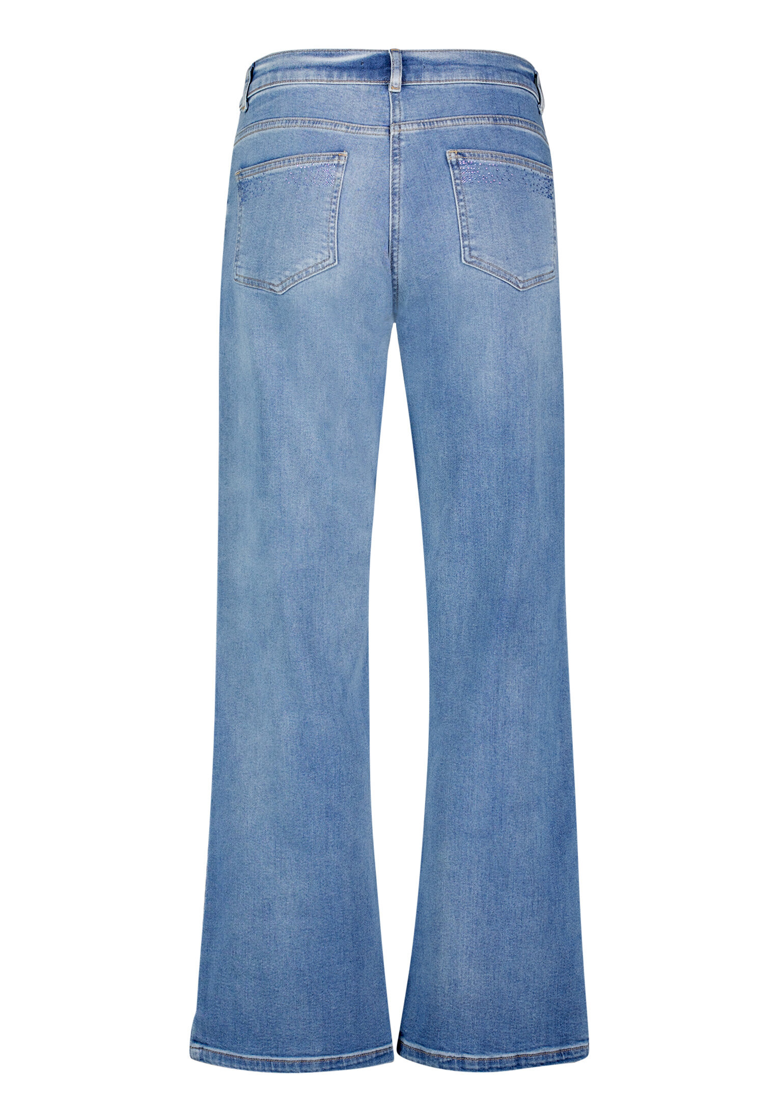 Betty Barclay Casual-Hose Mit Strass, Blau, 40
