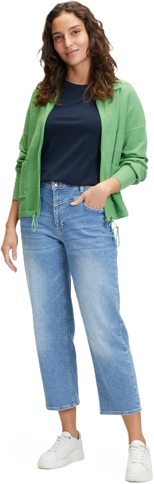 Betty & Co Shirt, Halbarm, FüR Damen, Blau, M