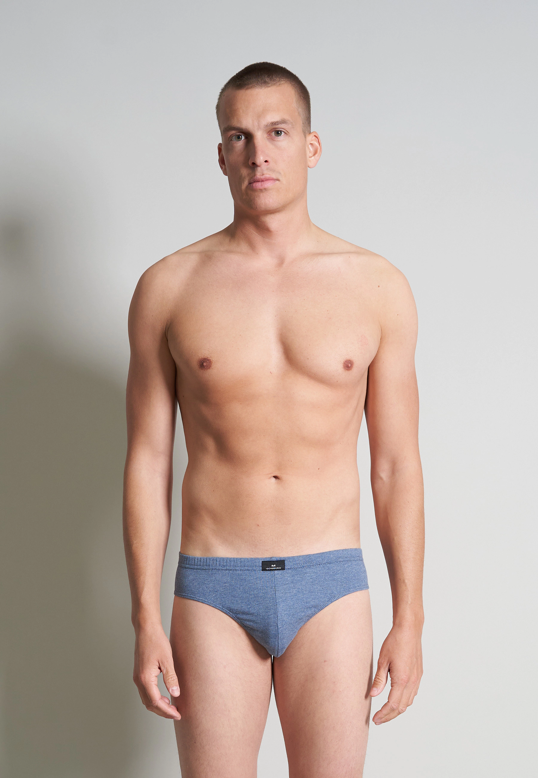 GöTzburg Tower Slip, 5Er-Pack, Single-Jersey, FüR Herren, Blau|Grau, 7