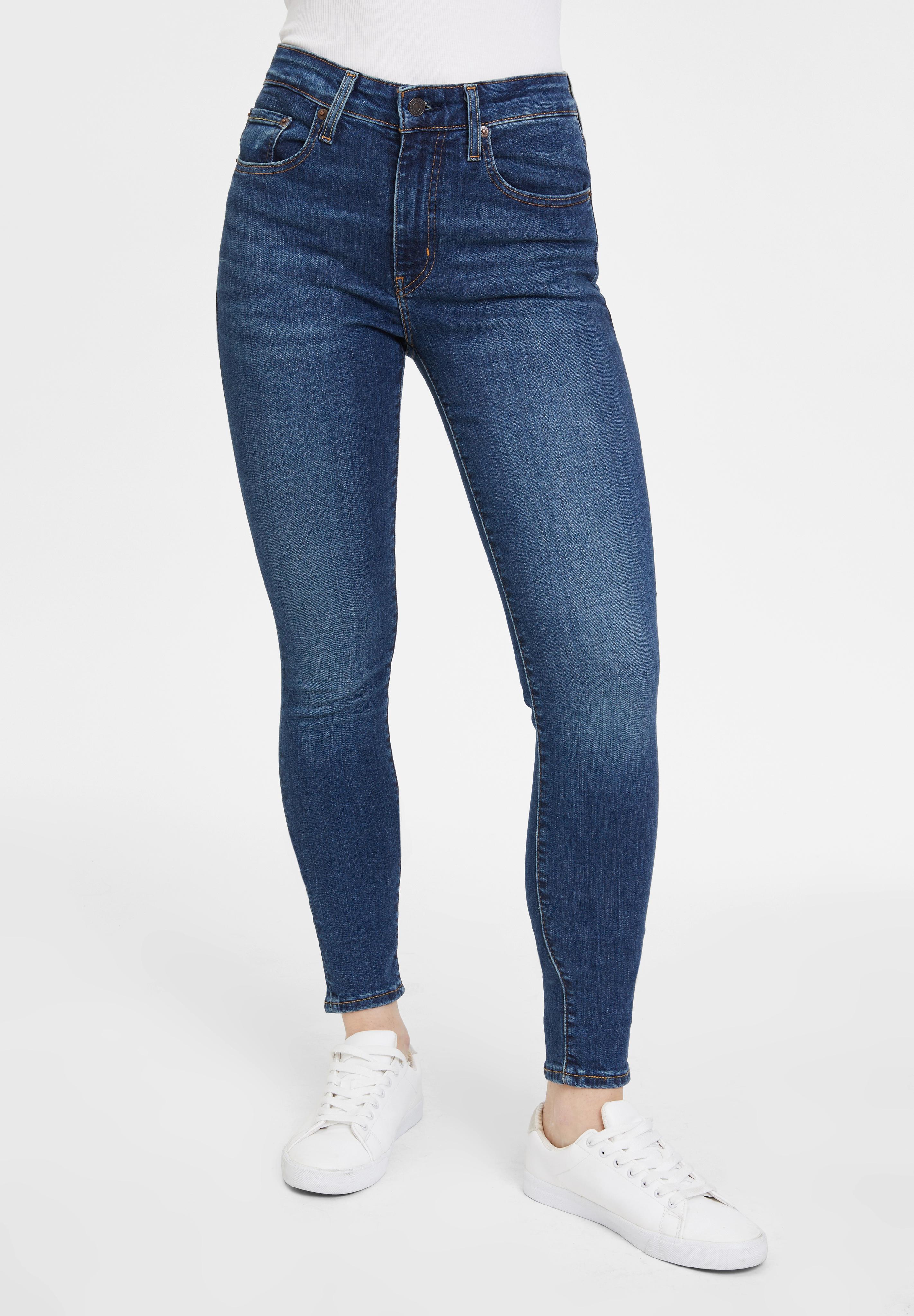 Levi's® 721 High Rise Skinny Jeans, Blau, 27/30