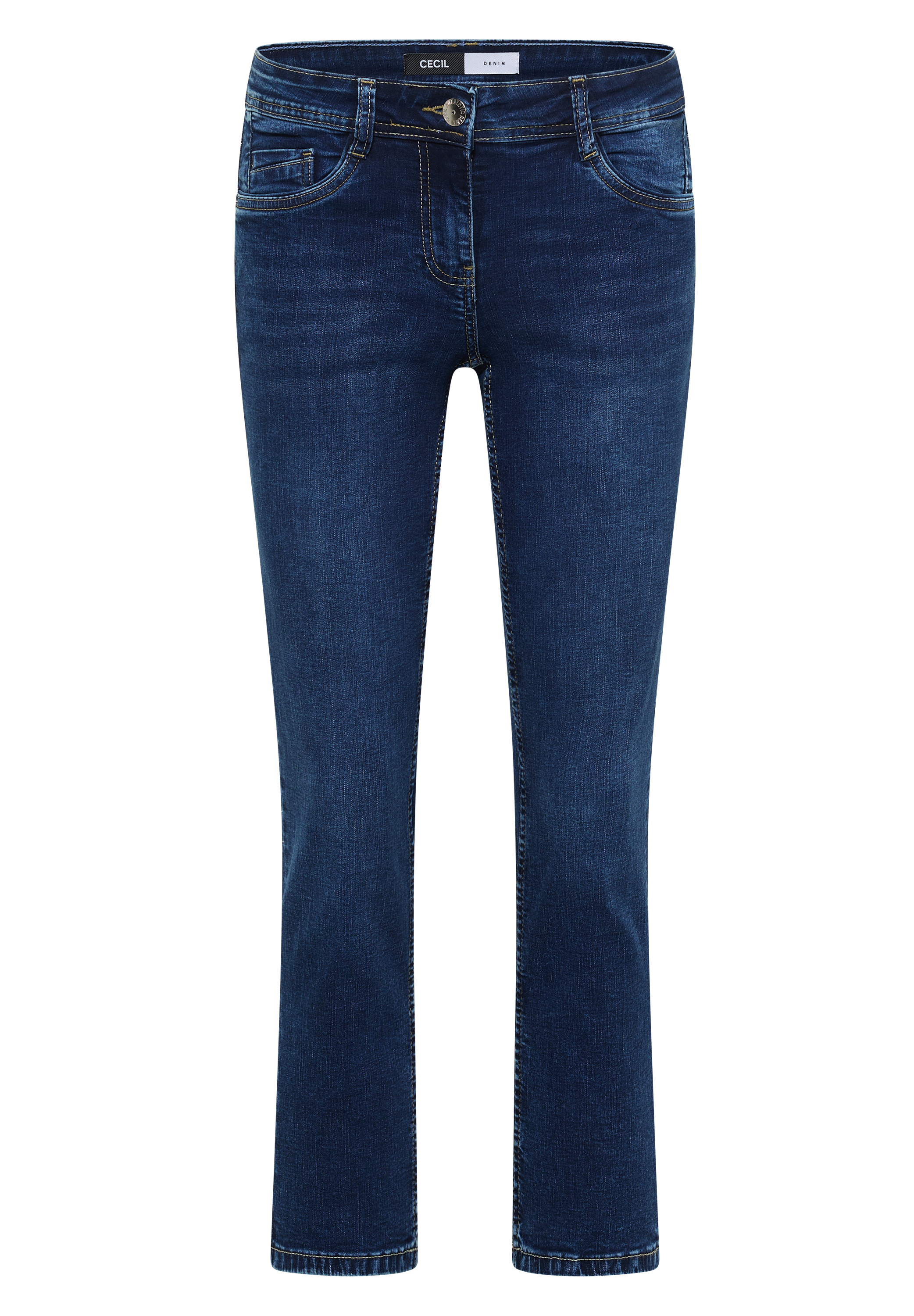 cecil Jeanshose Scarlett, Five Pocket, FüR Damen, Blau, 28/30