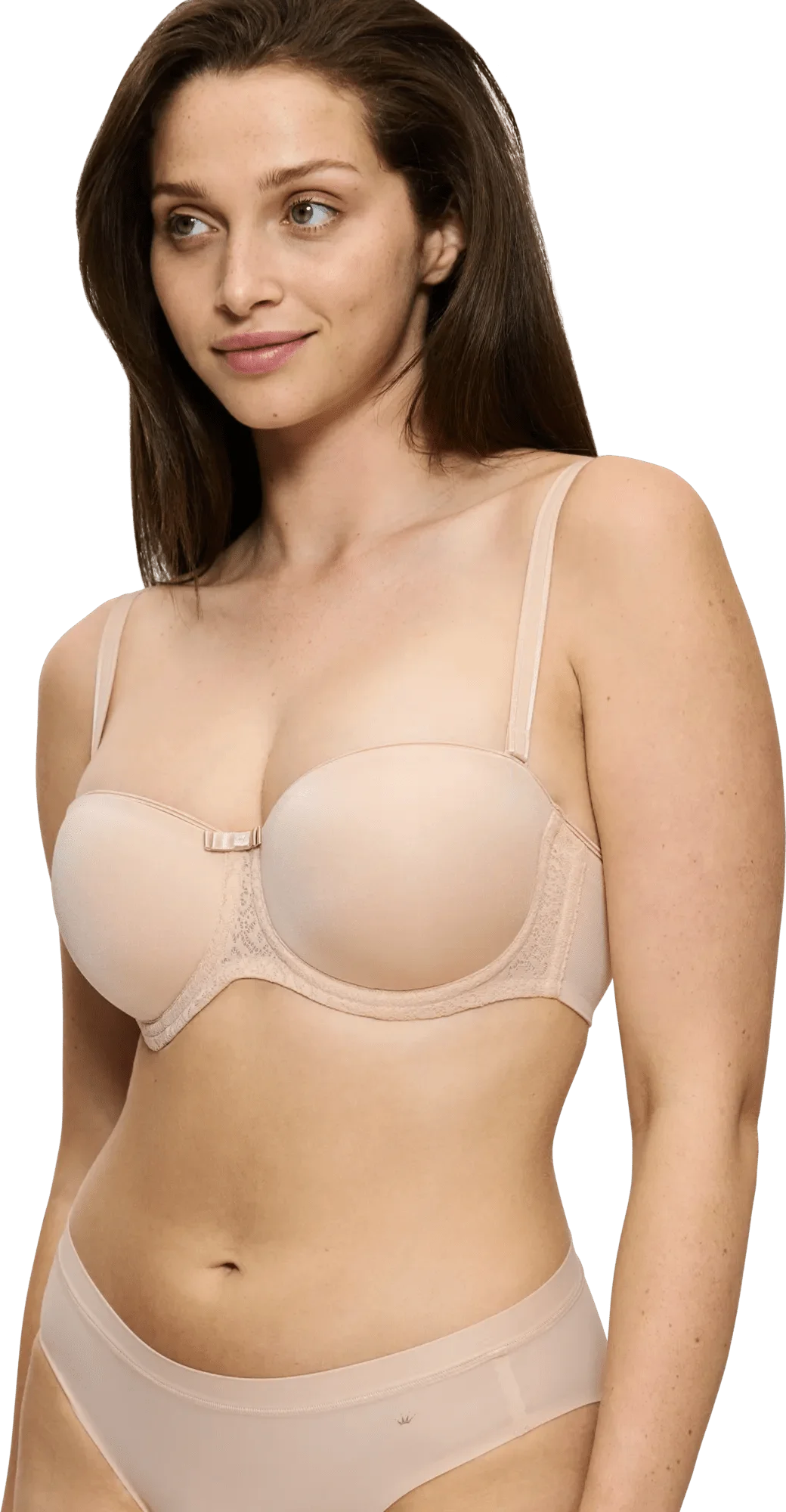Triumph Beautiful Essential Multiway-Bh, Gepolstert, FüR Damen, Beige, 80C