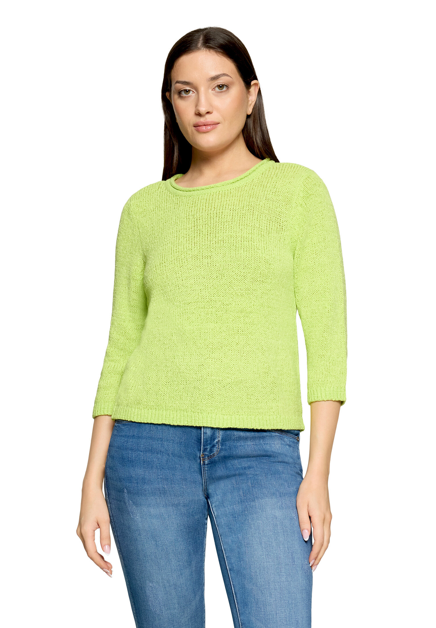 Betty Barclay Strickpullover Mit 3/4 Arm, GrüN, 40