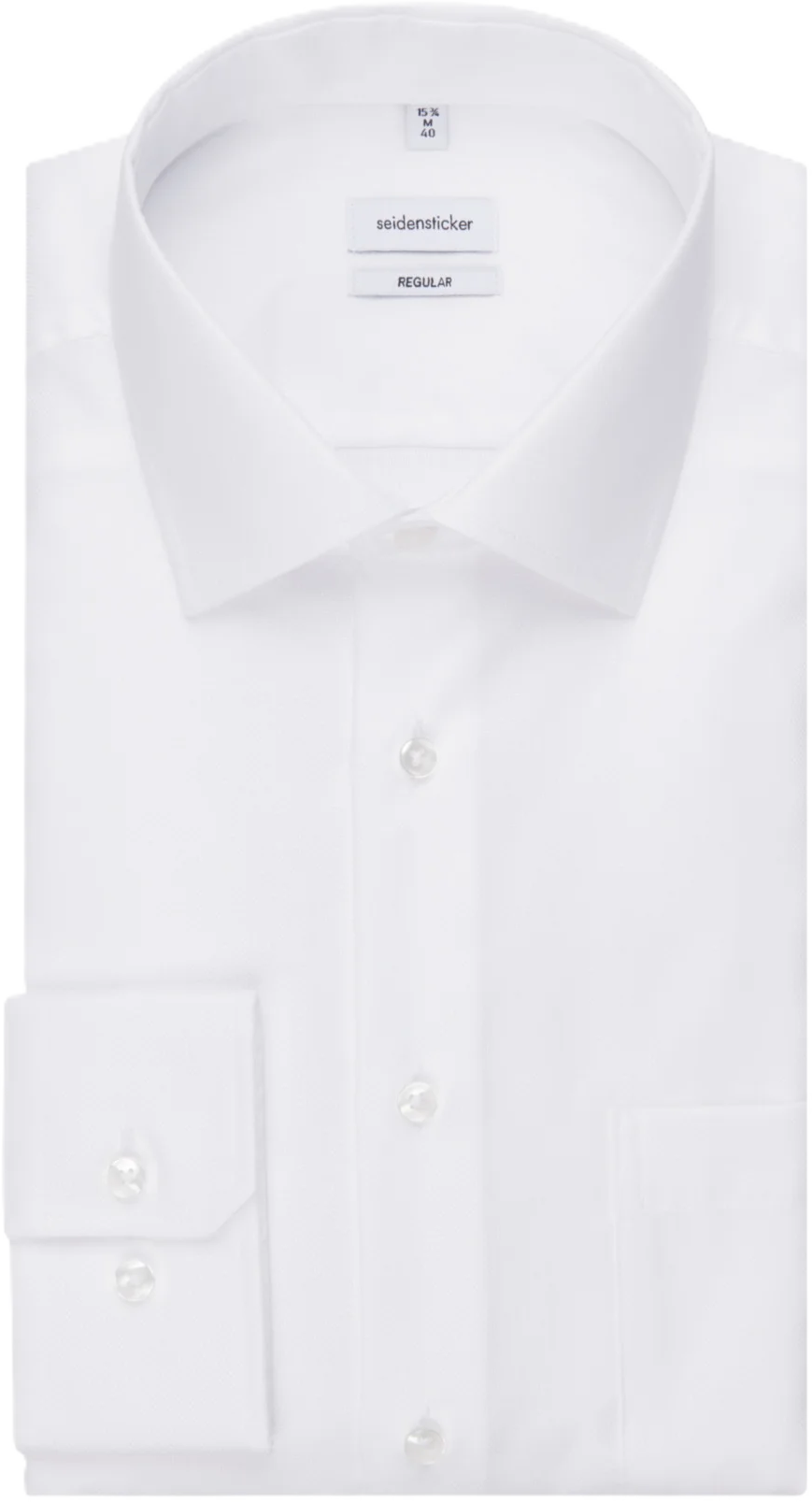 seidensticker Businesshemd, Regular Fit, Kent-Kragen, FüR Herren, Weiß, 40
