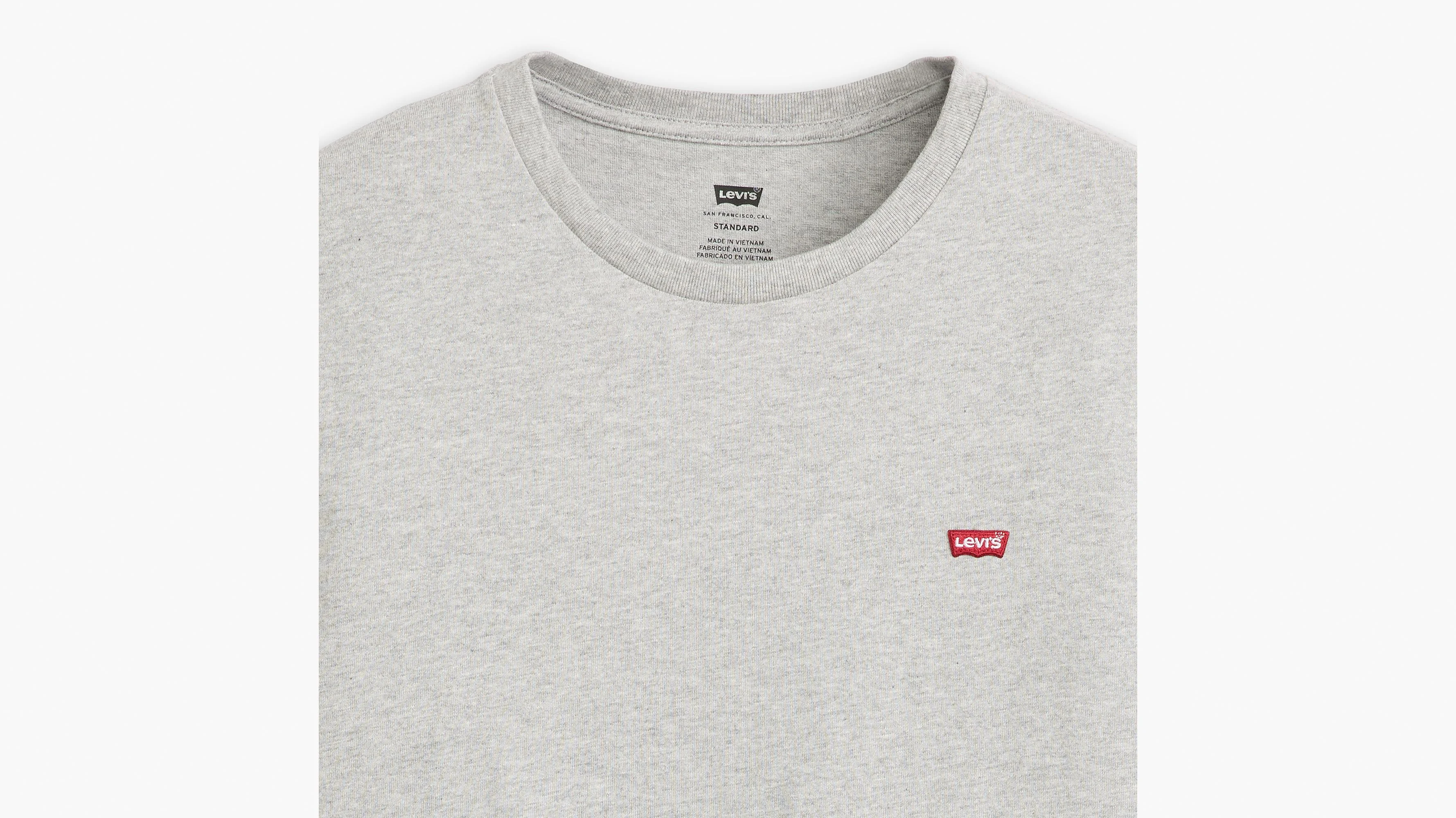 Levi's® T-Shirt, Logo-Patch, FüR Herren, Grau, S