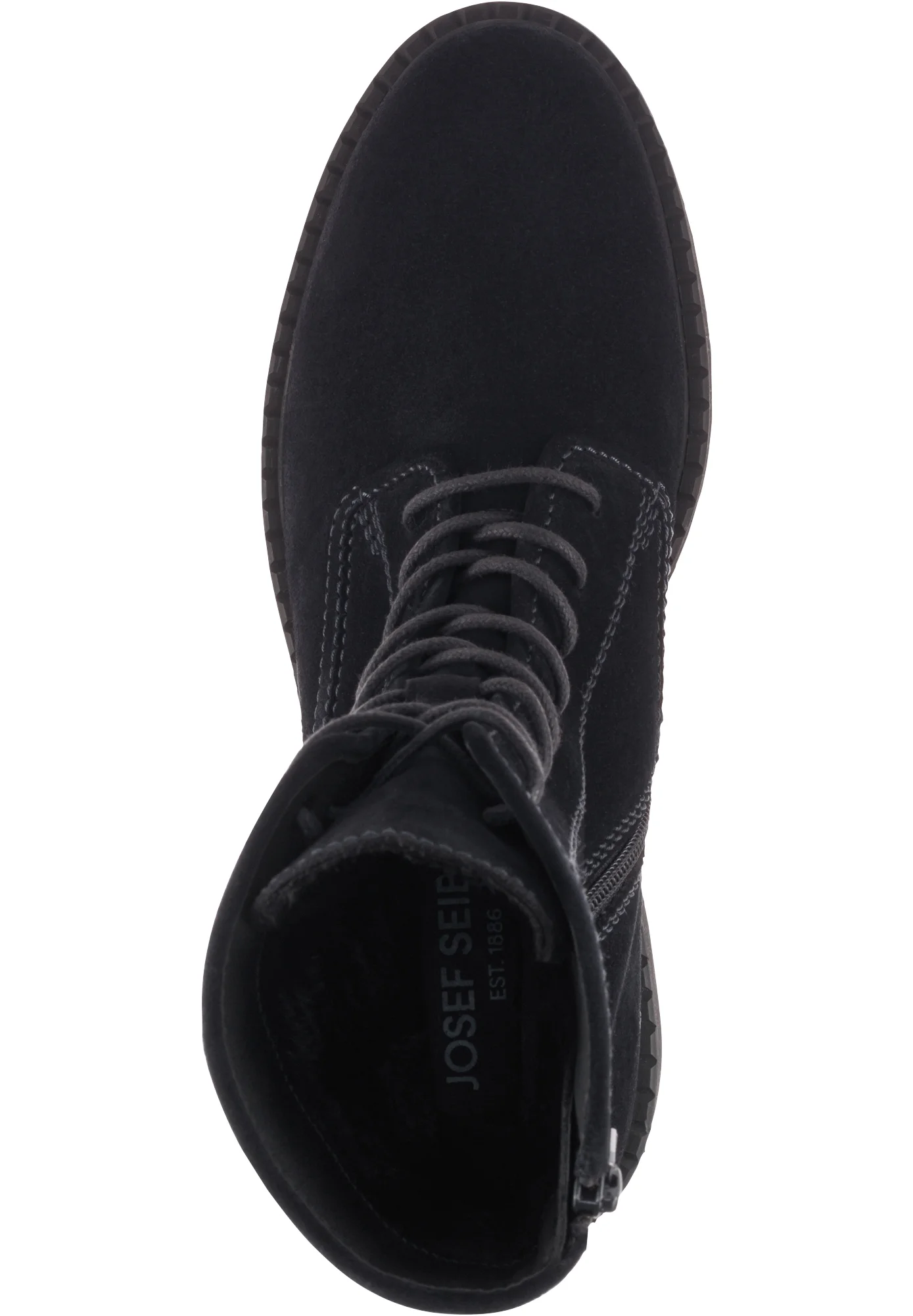 Seibel SchnüRstiefeletten "Bridget 02", Leder, ReißVerschluss, FüR Damen, Blau, 41